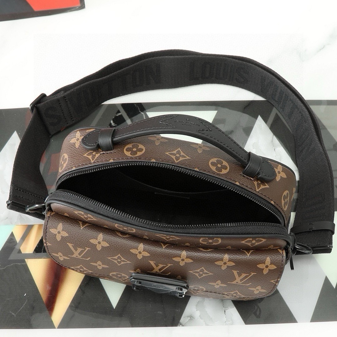 Louis Vuitton M45806 Monogram Macassar Messenger Bag - Image 8