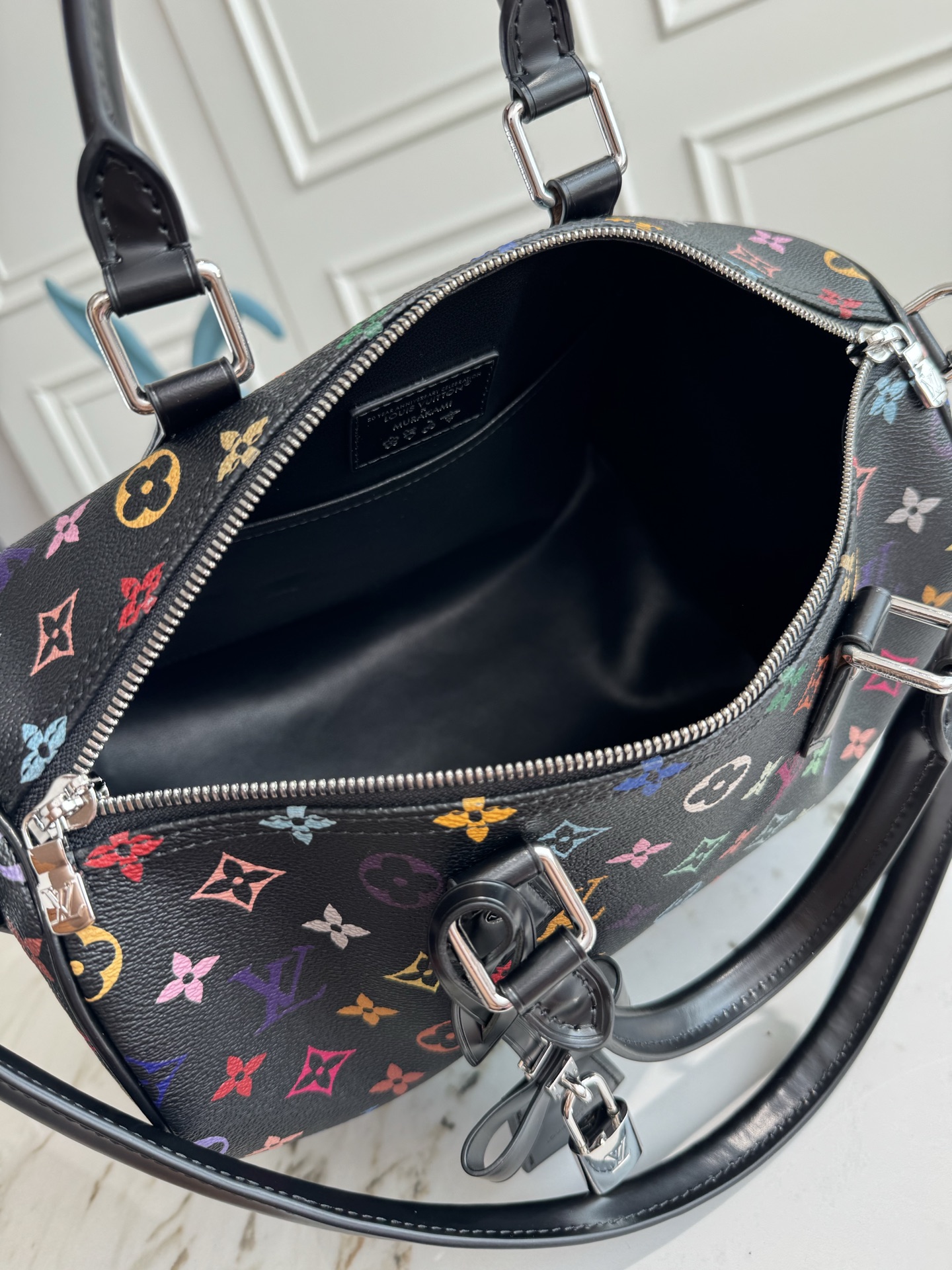 Louis Vuitton Speedy Soft 30 Handbag – Monogram Rainbow Canvas - Image 8
