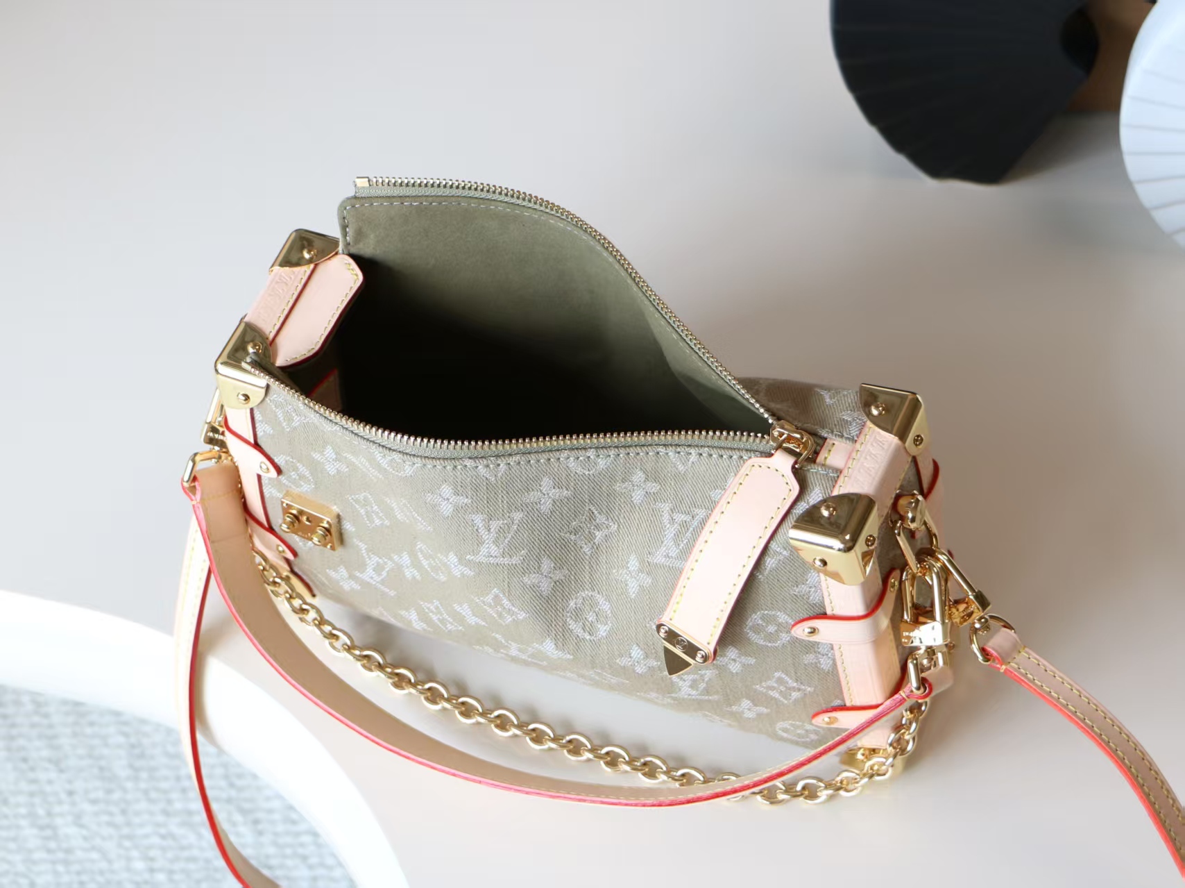 Louis Vuitton Side Trunk East West Crossbody Bag - Image 8