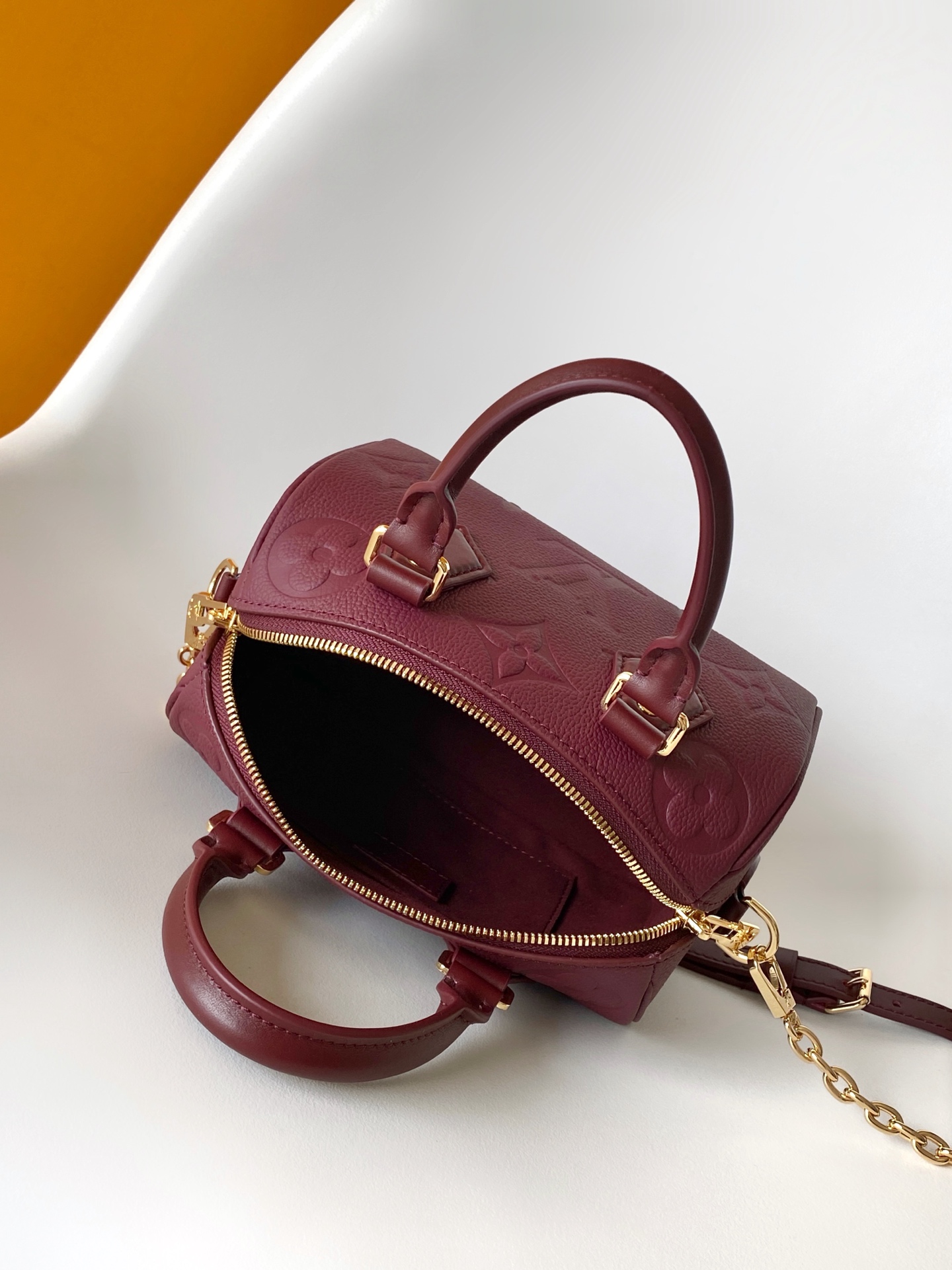 Louis Vuitton Speedy Bandouliere 20 Handbag in Monogram Empreinte Leather - Image 8