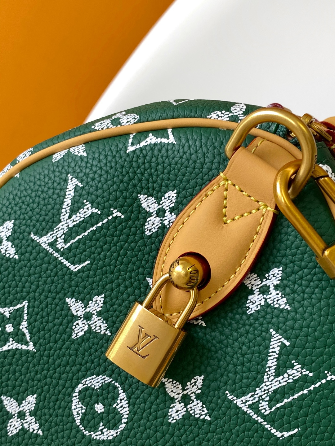 Speedy P9 Bandoulière 30 Monogram Leather Handbag - Image 8