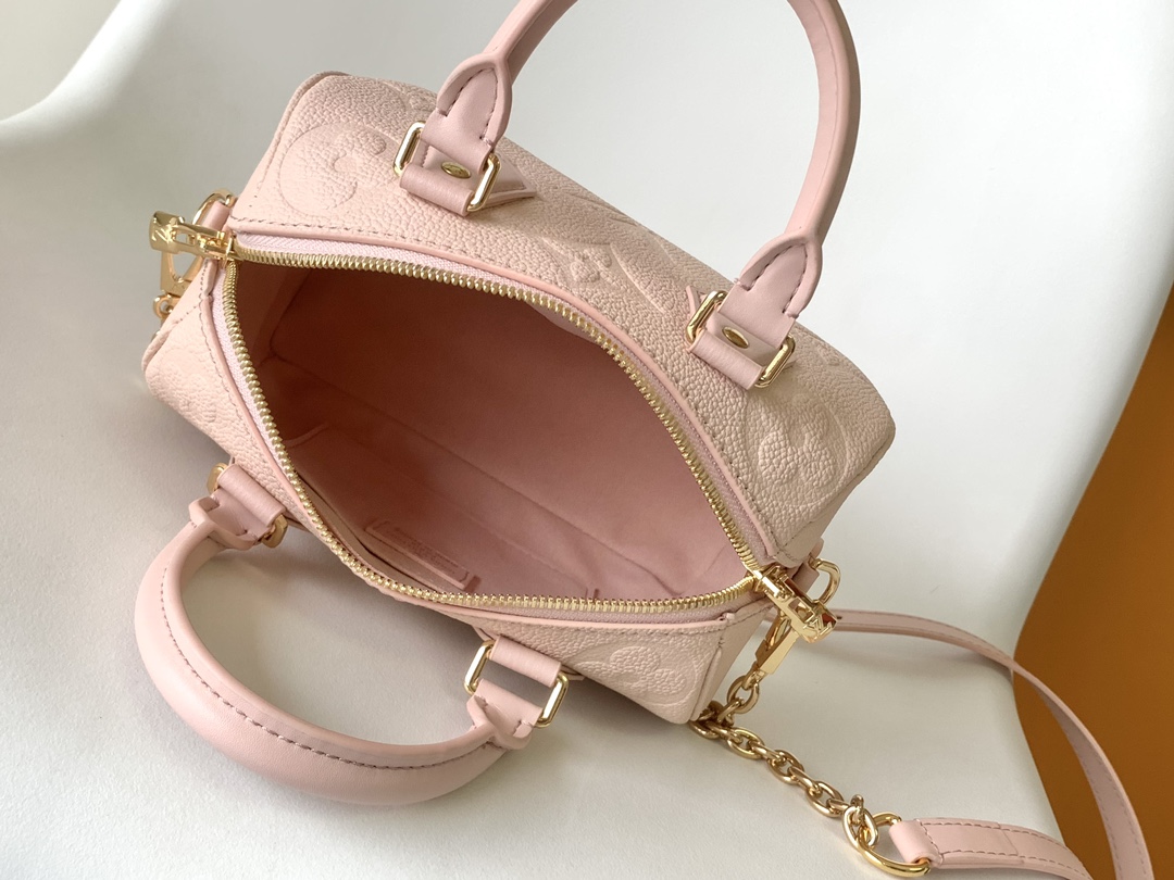 Louis Vuitton Speedy Bandouliere 20 Monogram Empreinte Leather Crossbody Bag - Image 8