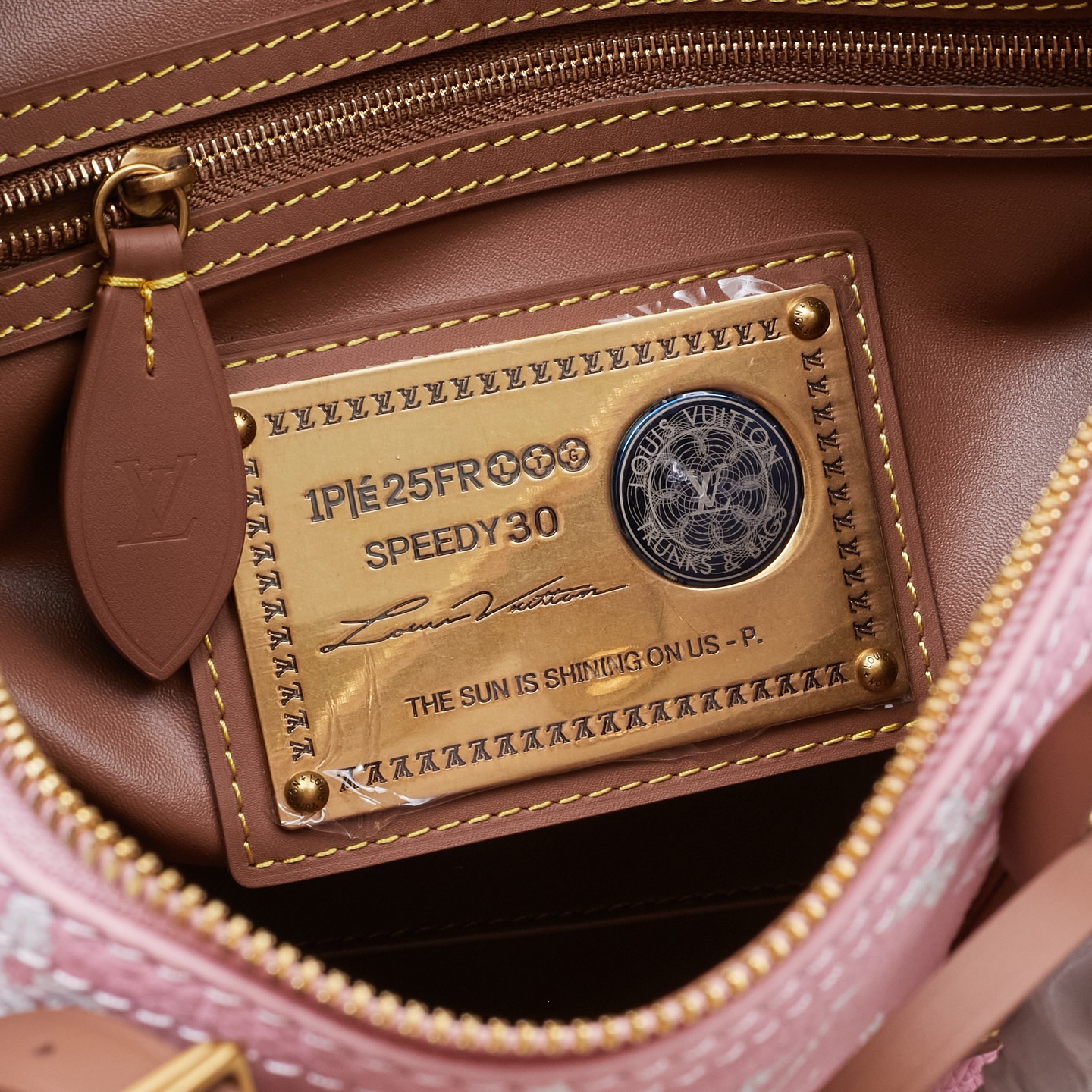 Louis Vuitton Speedy P9 Bandoulière 30 Monogram Leather Handbag - Image 8