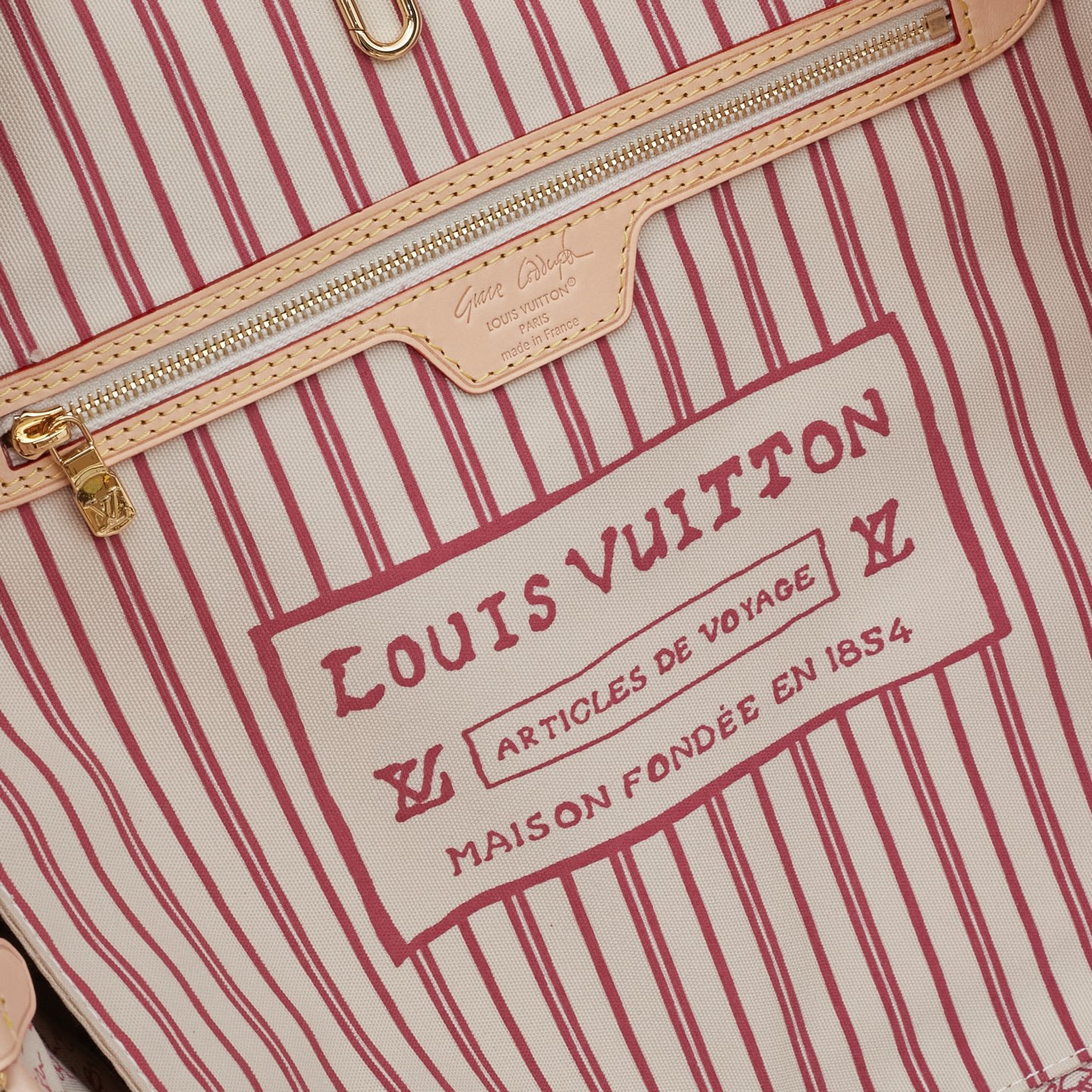 Louis Vuitton Neverfull Inside Out Large Tote Bag M15124 - Image 8