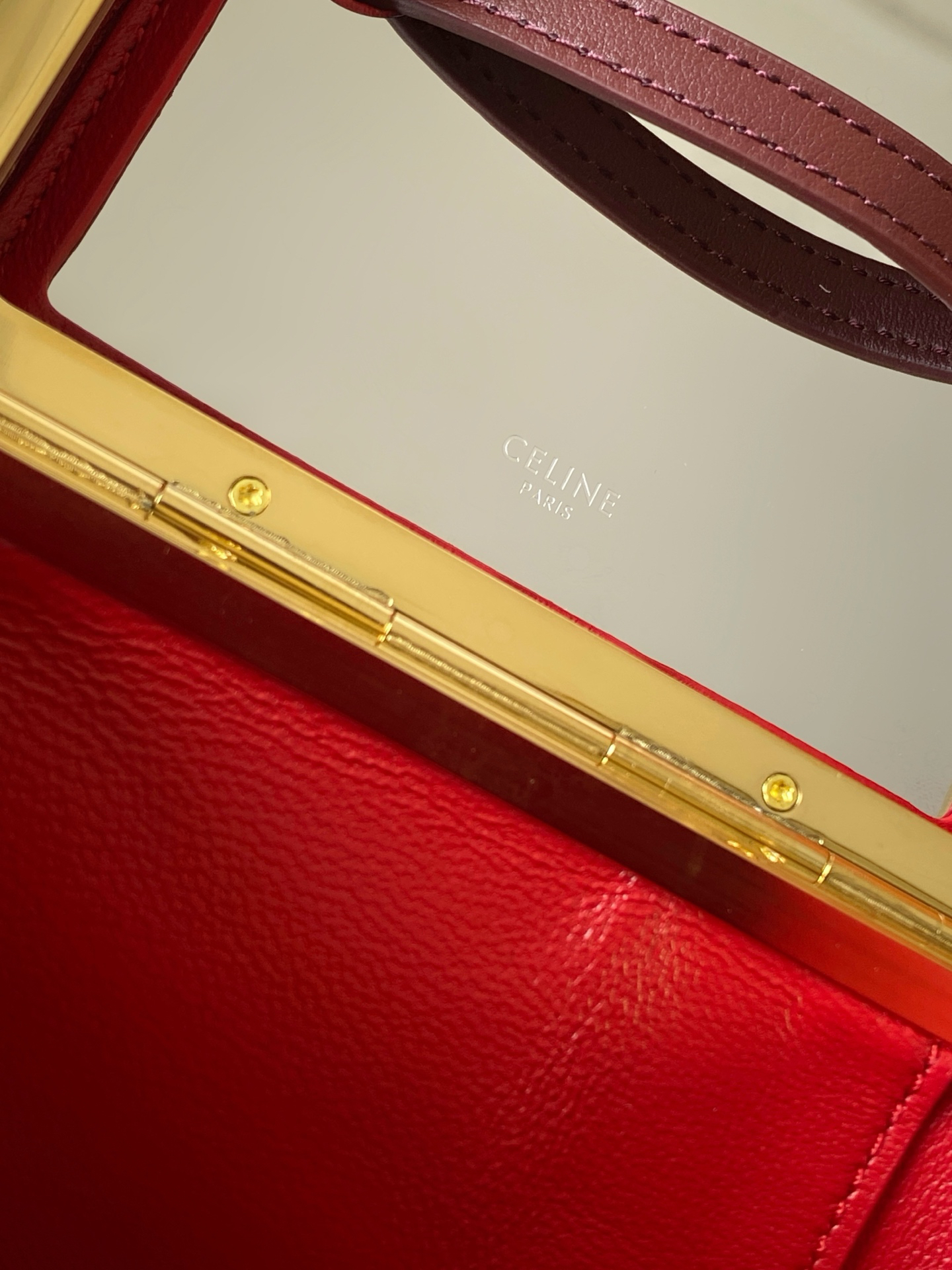 2026 Spring/Summer TRIOME FRAME Box Bag - Image 9
