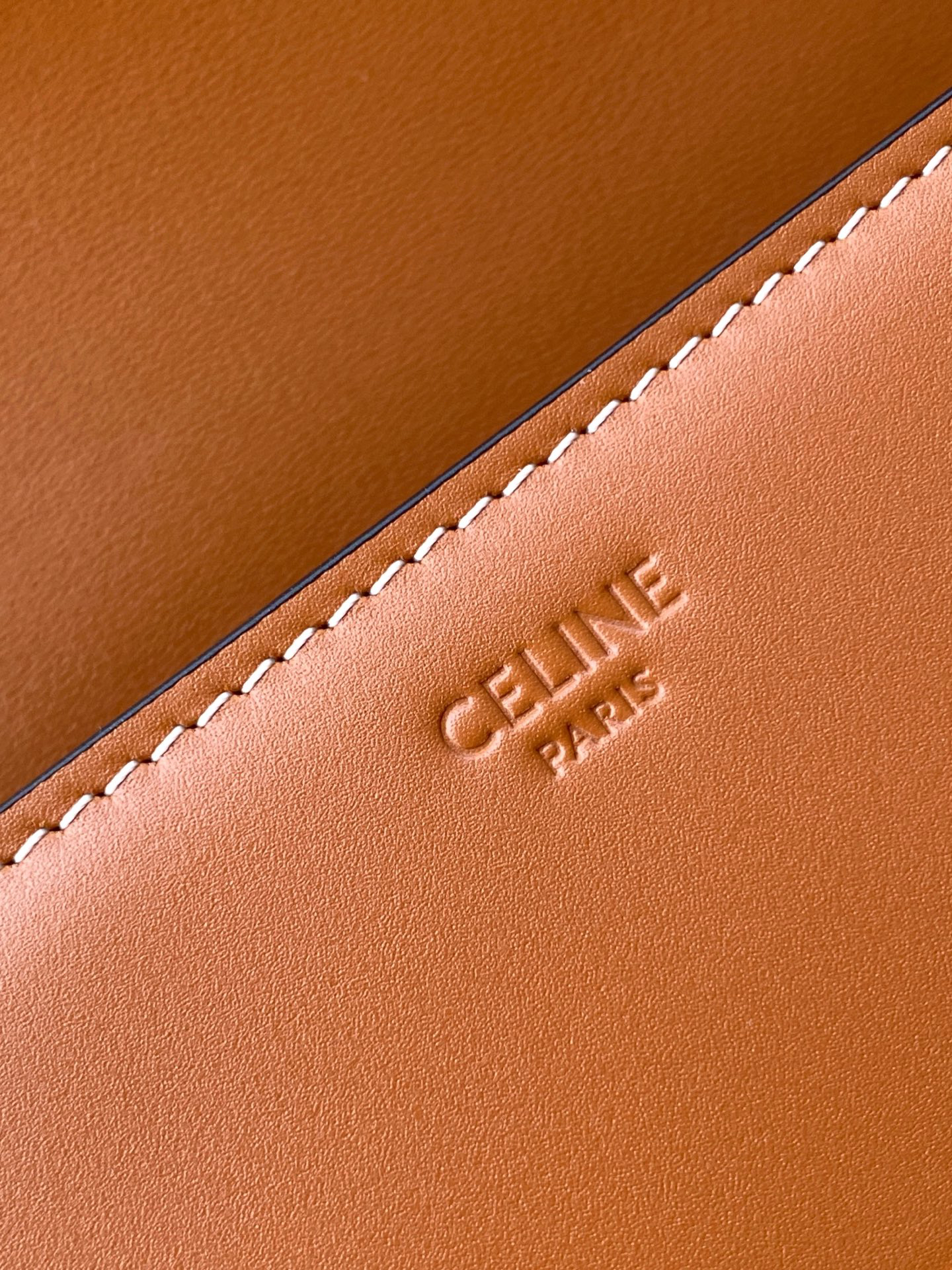 All-Leather Calfskin Shoulder Bag - Image 9