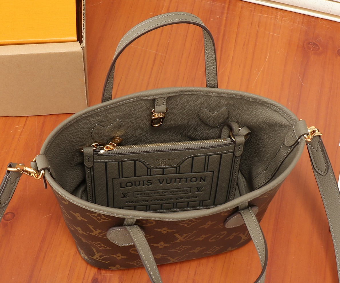 Louis Vuitton Neverfull Bandouliere Inside Out BB Handbag - Image 9
