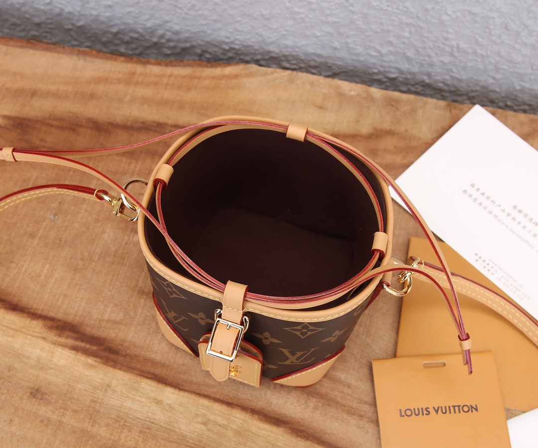 Louis Vuitton Noe Monogram Bucket Handbag M57099 - Image 9