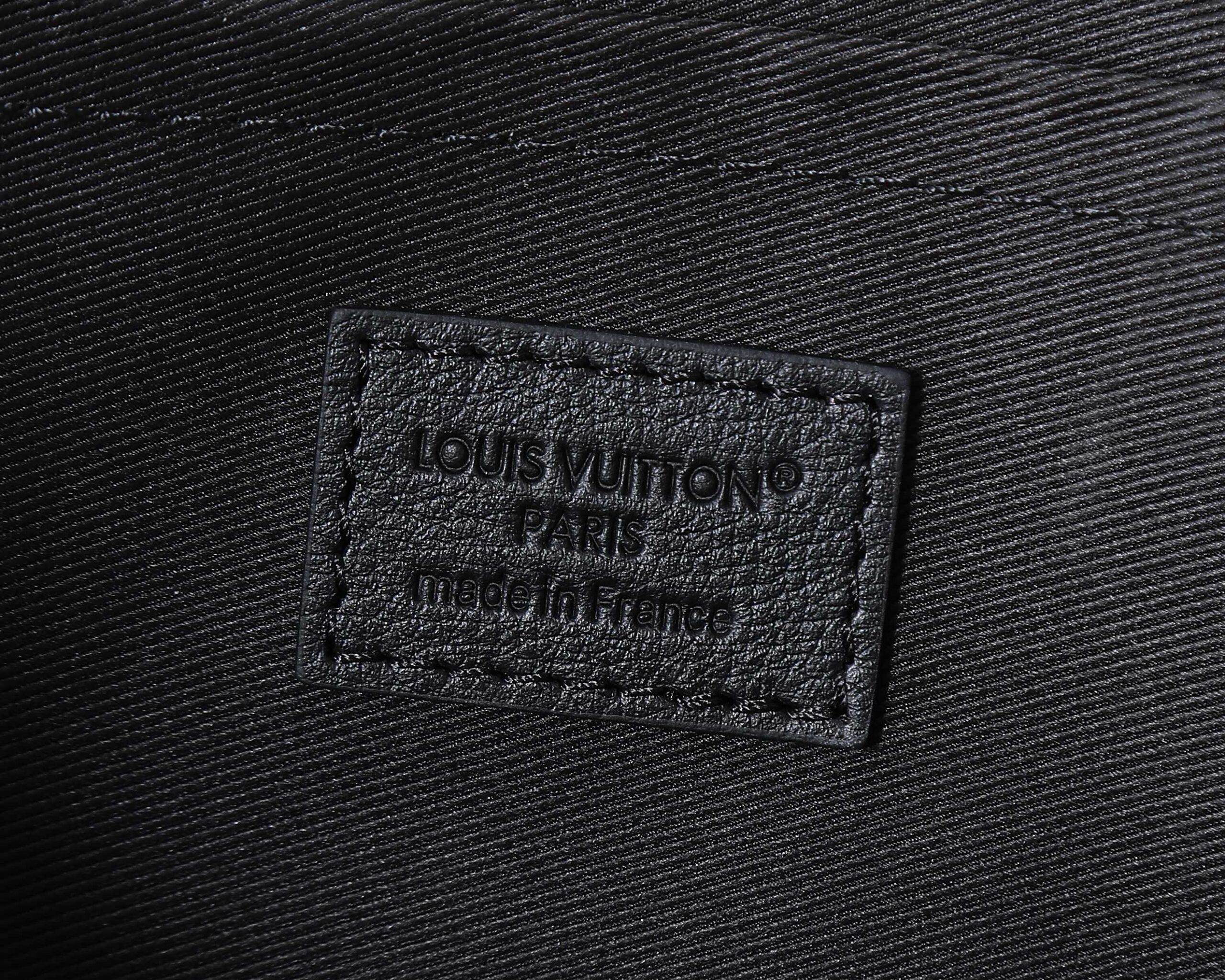 Louis Vuitton City Keepall Bag in Monogram Shadow Leather - Image 9