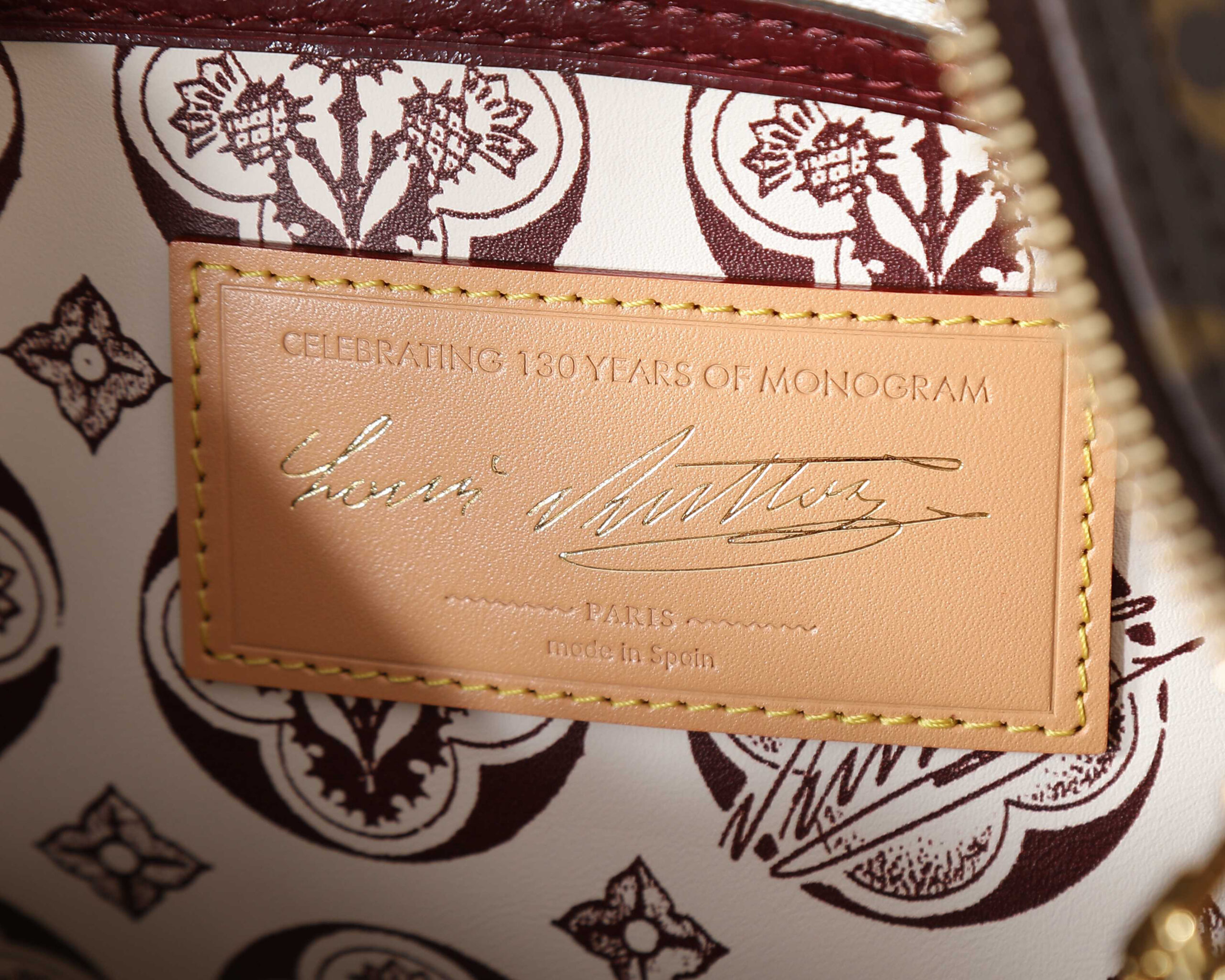 Louis Vuitton Speedy Soft 30 Monogram Anniversary Handbag - Image 9