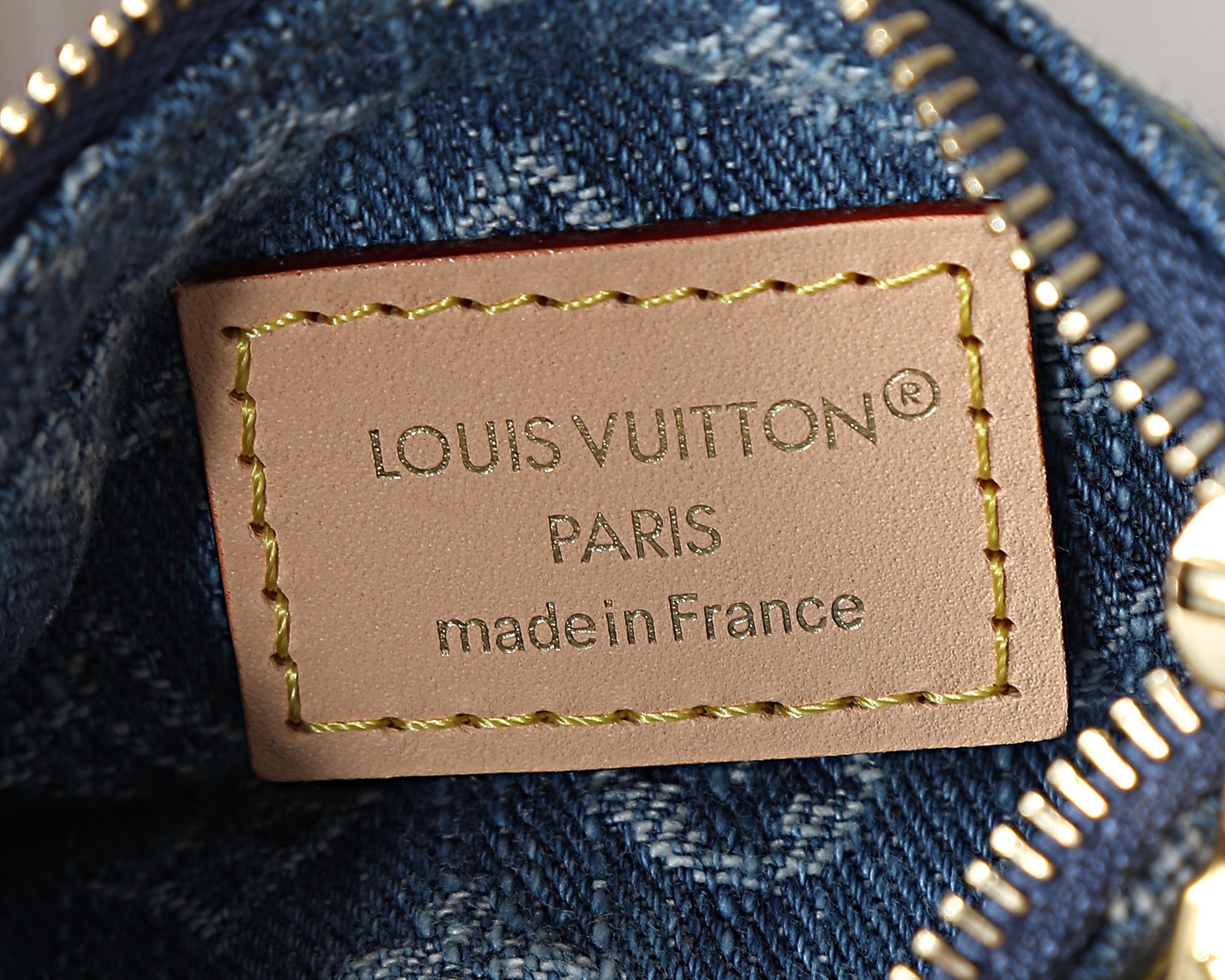 Louis Vuitton All In BB Denim Handbag - Image 9