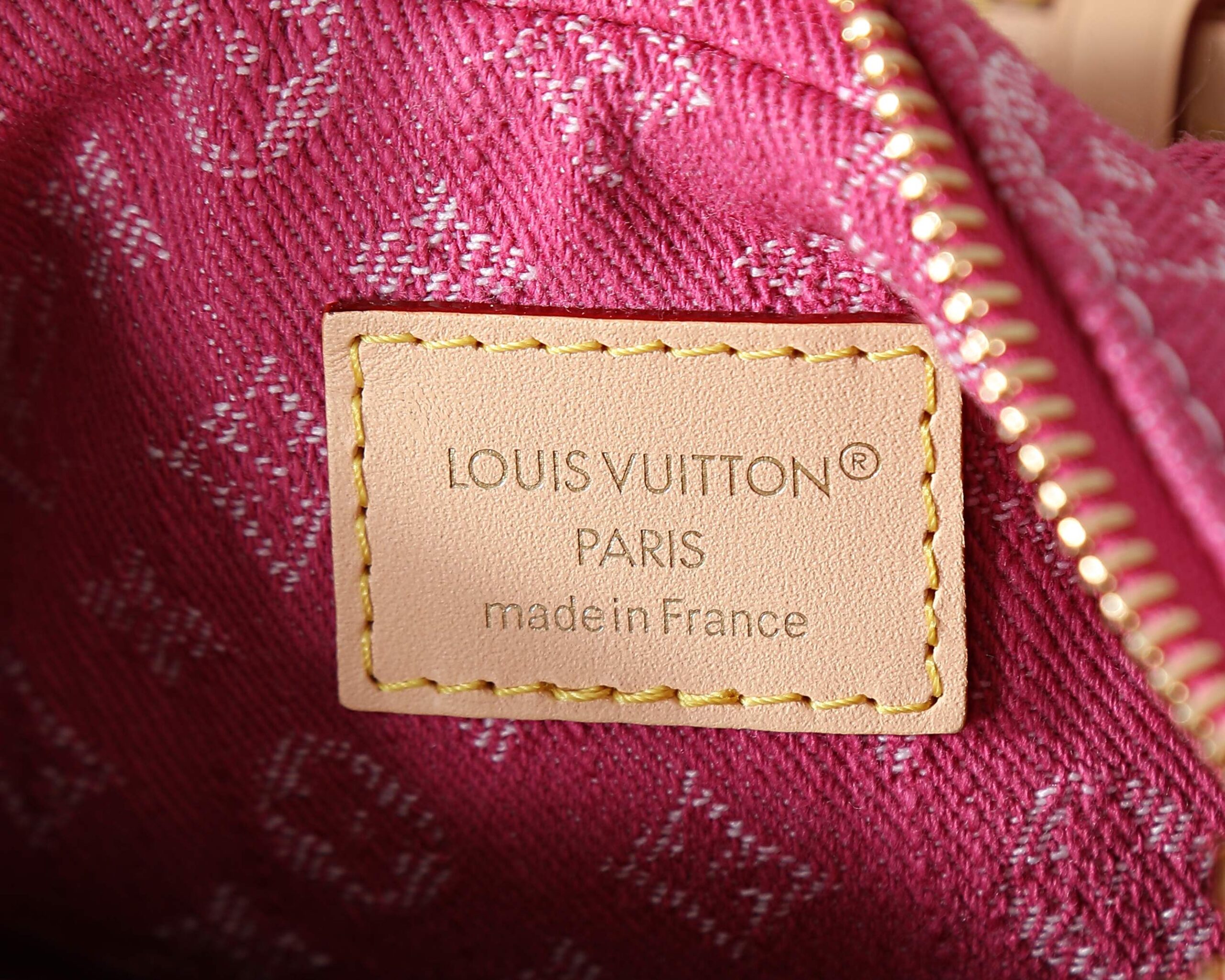 Louis Vuitton Pochette Valley Denim Bag - Image 9