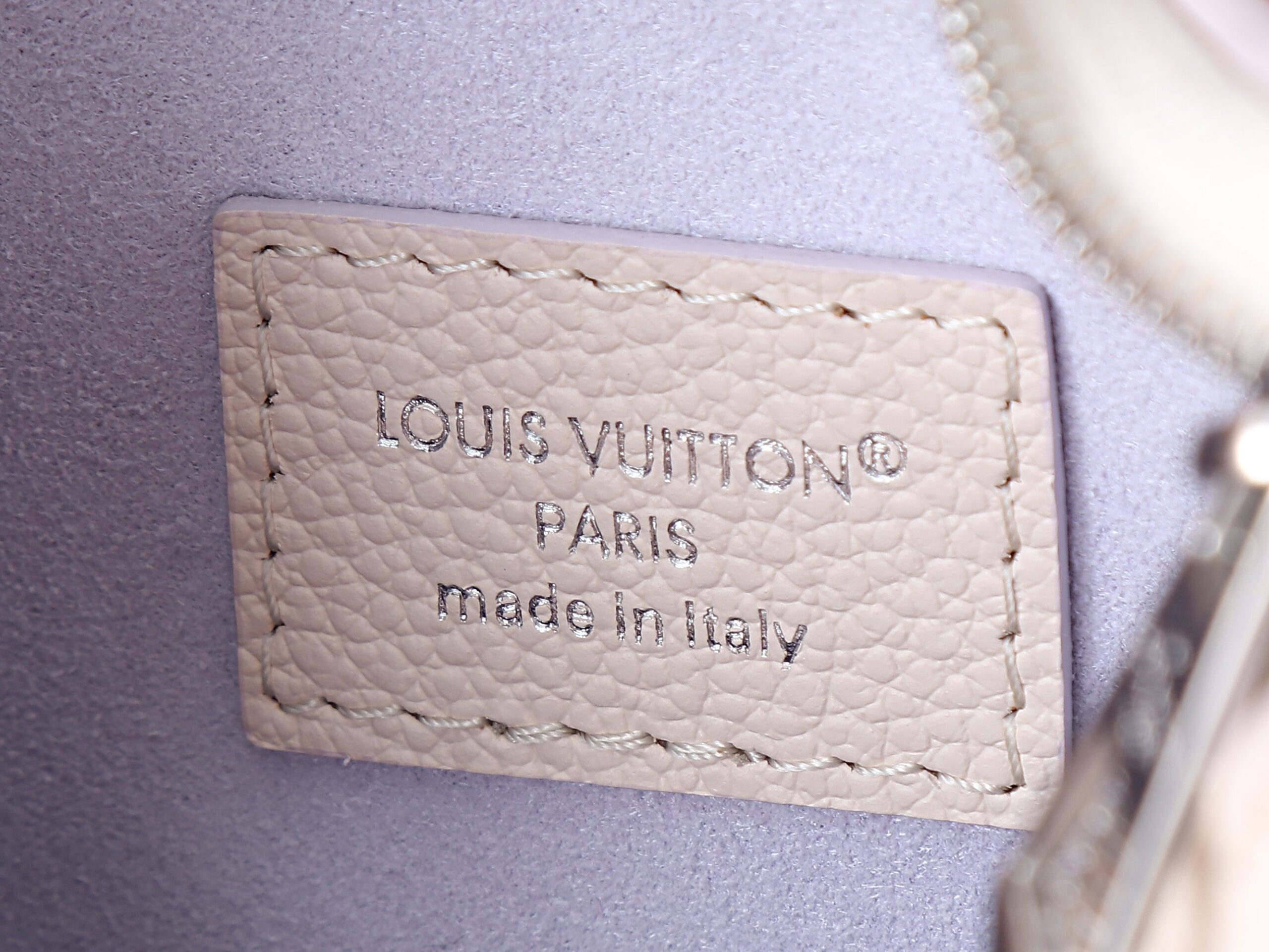 Nano Boulogne Monogram Empreinte Leather Shoulder Bag - Image 9