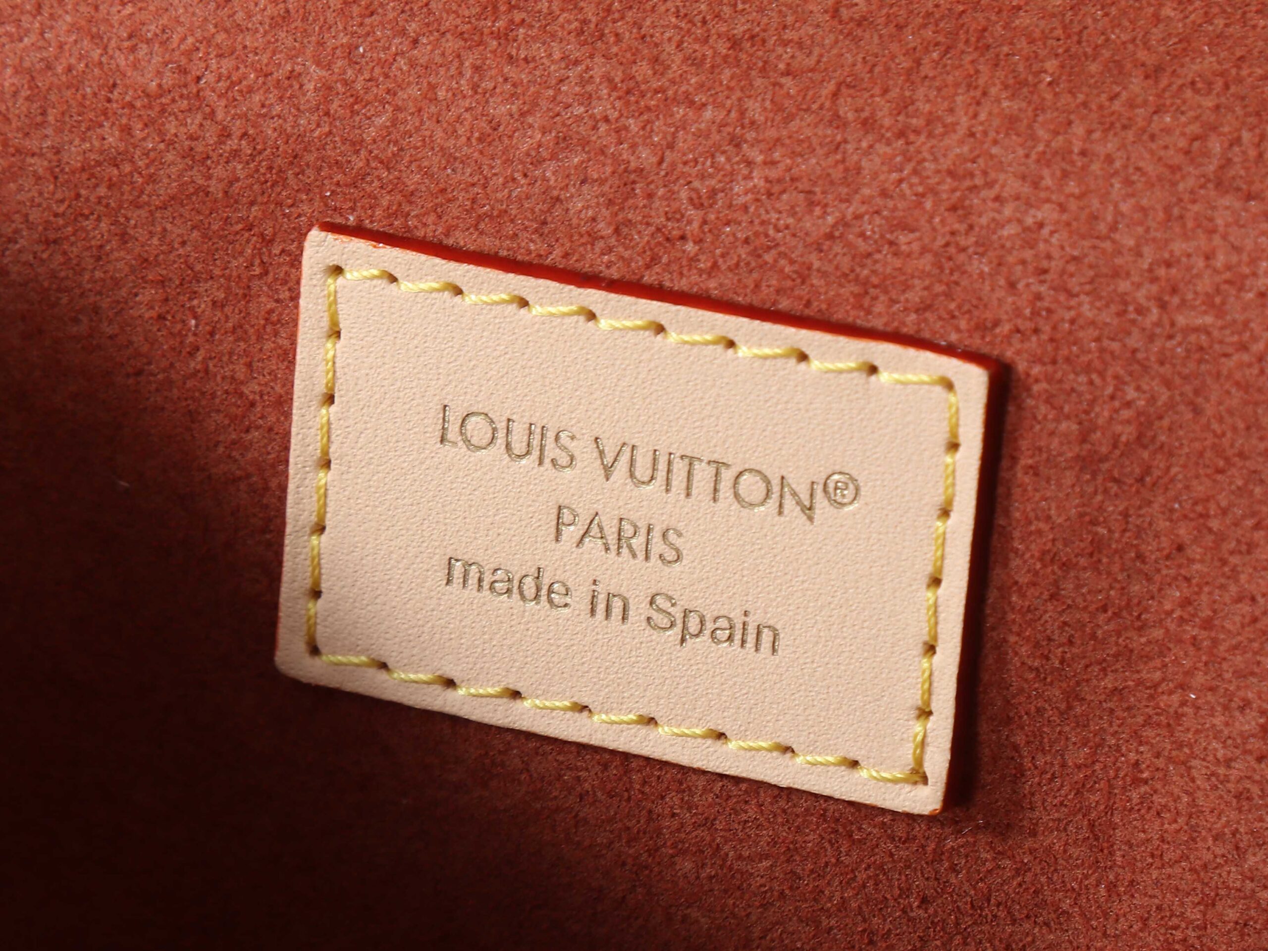 Louis Vuitton Vanity Chain Pouch - LV Crafty Monogram Dune - Image 9