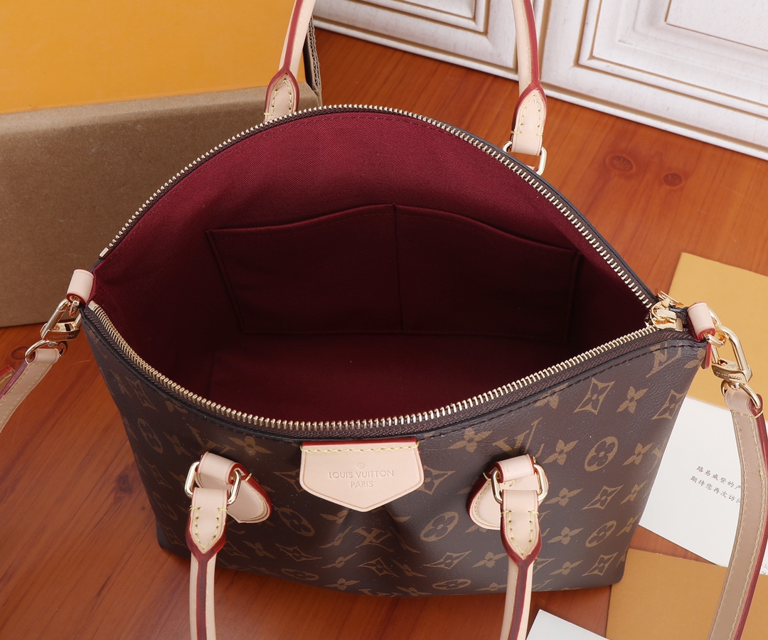 Louis Vuitton Boetie Small Zippered Tote Bag M45986 - Image 9