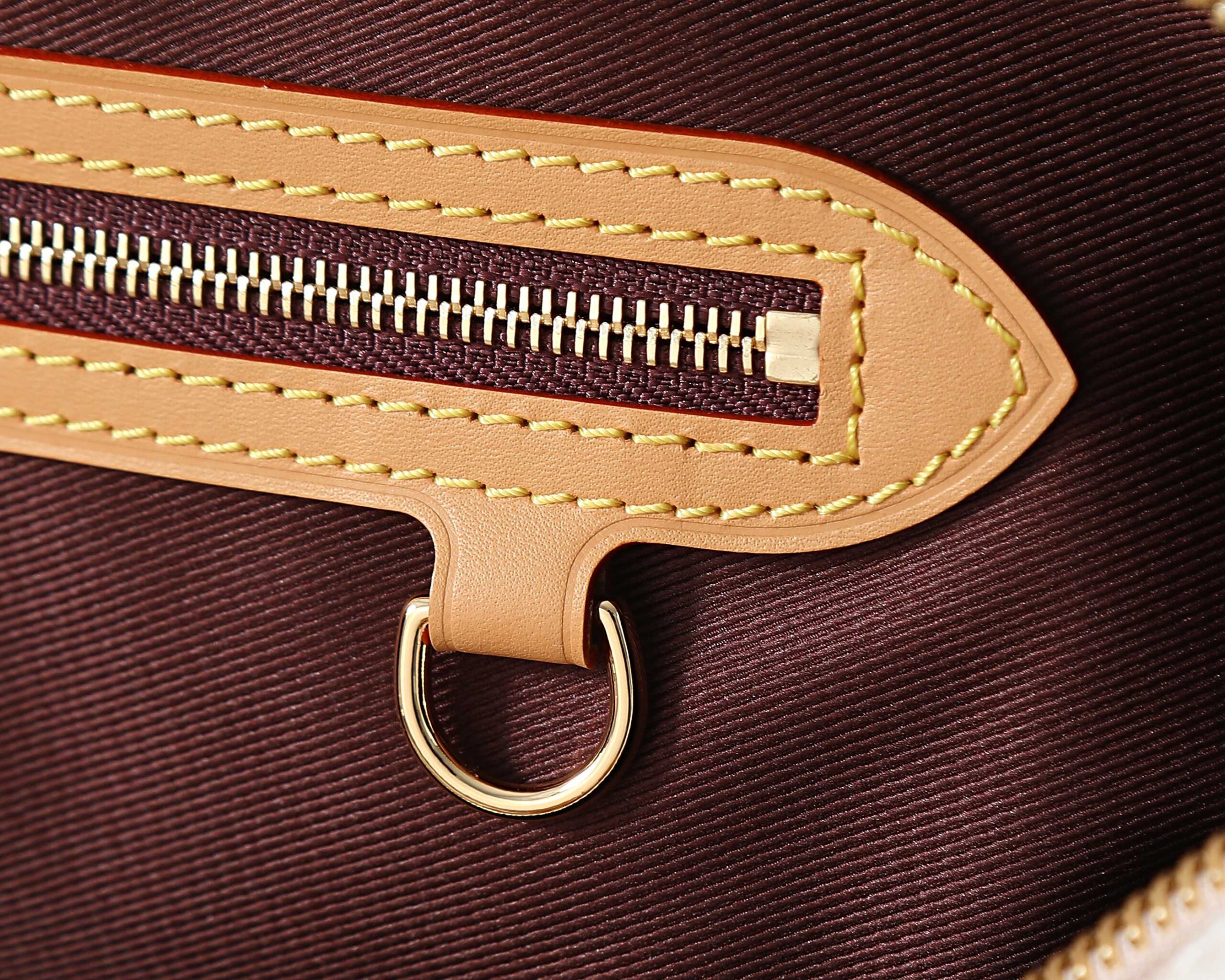 Louis Vuitton Keepall Bandoulière 45 Travel Bag in Monogram Dune Canvas - Image 9
