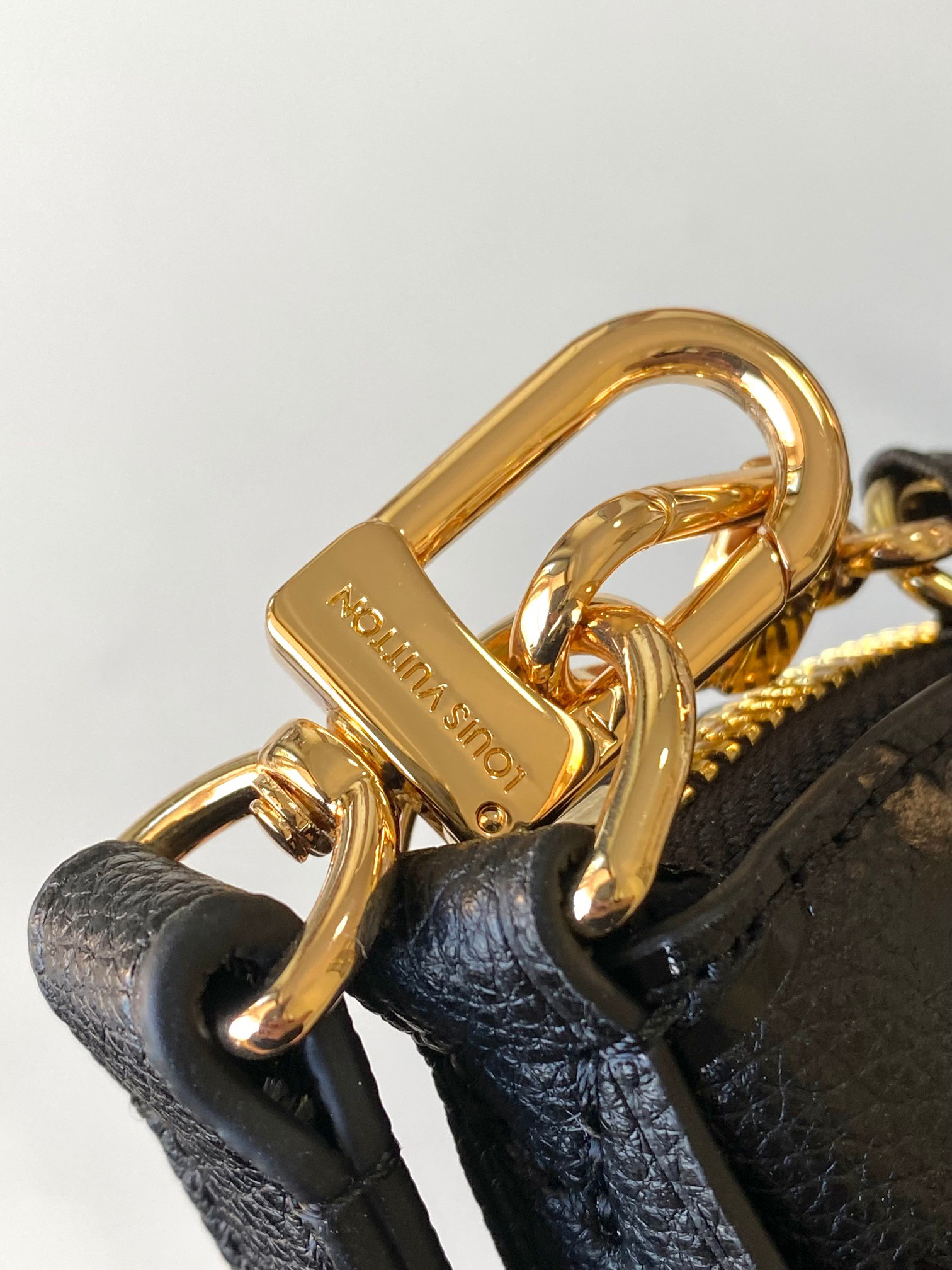 Louis Vuitton Boulogne Handbag in Black Monogram Empreinte Leather - Image 9