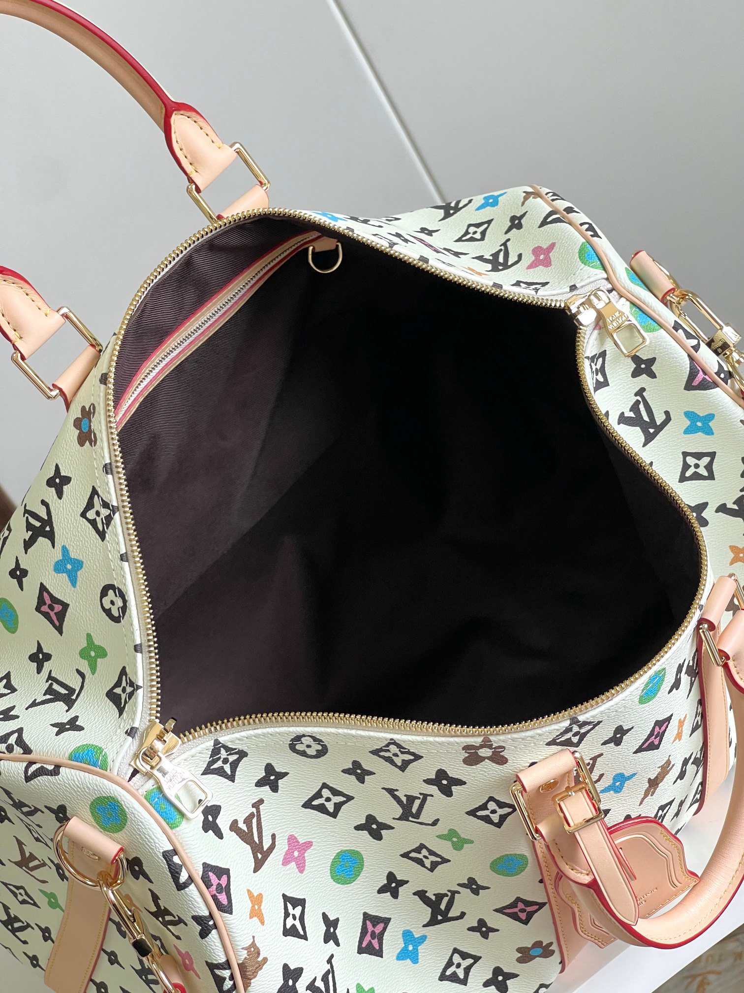 Louis Vuitton Keepall Bandoulière 45 Travel Bag - Image 9