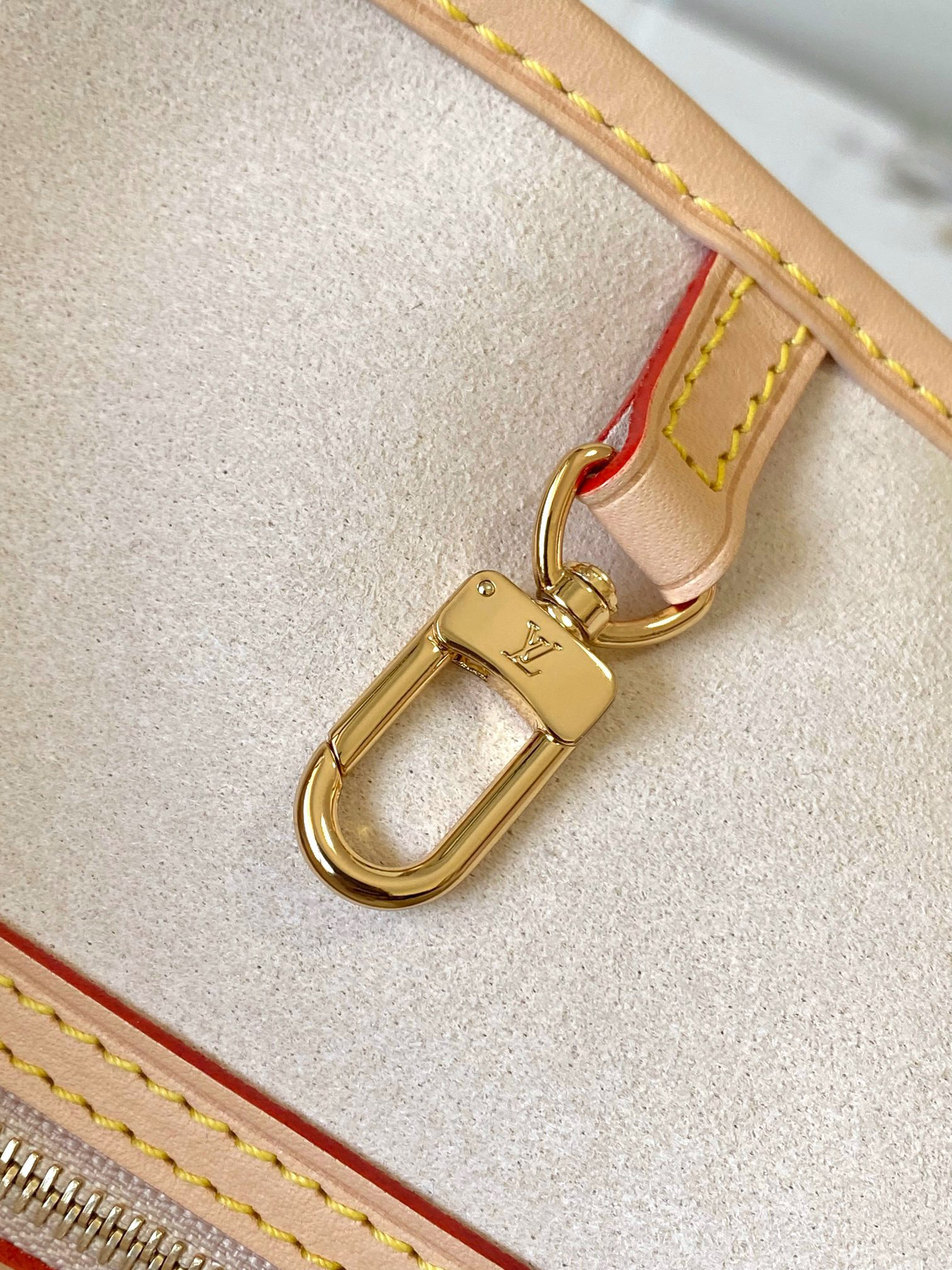Neverfull MM Tote Bag – Monogram Coated Canvas with Leather Trim - Image 9