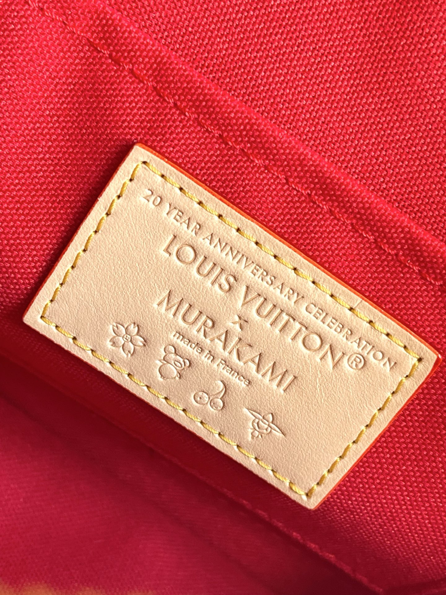 Louis Vuitton x Takashi Murakami Alma BB M14234 Cherry Handbag - Image 9
