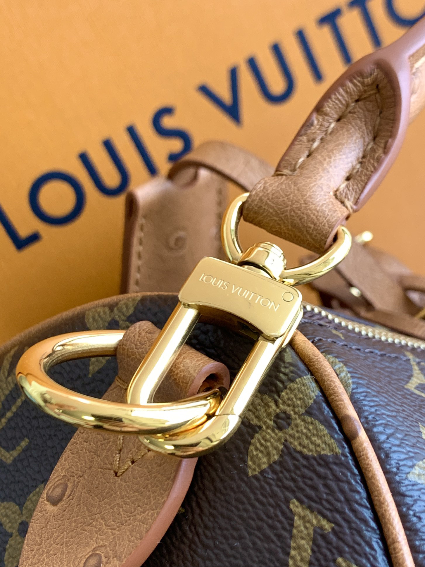 Louis Vuitton Speedy Soft 30 Dark Handbag - Image 9