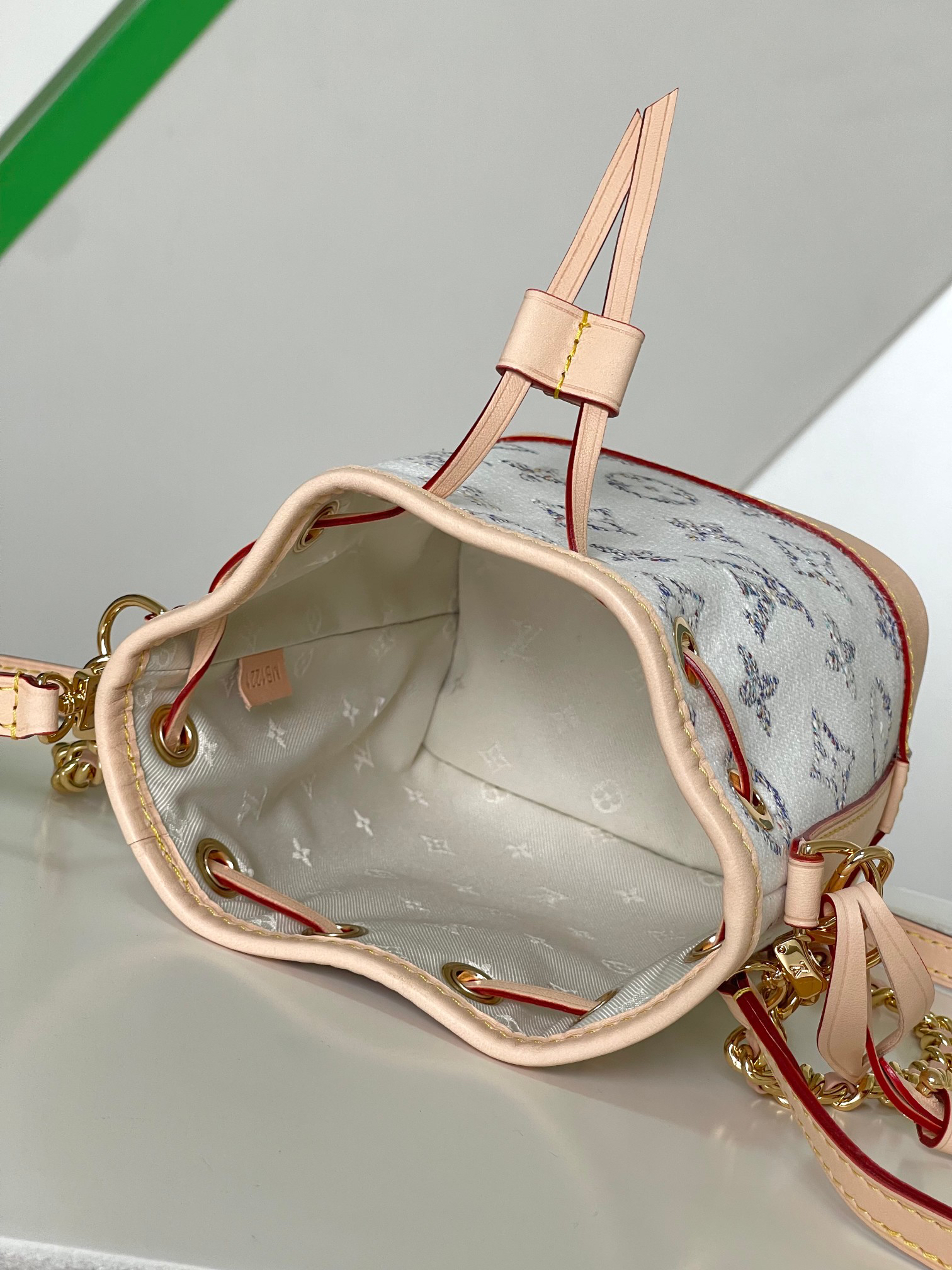 Louis Vuitton Nano Noe Monogram Canvas Crossbody Bag - Image 9