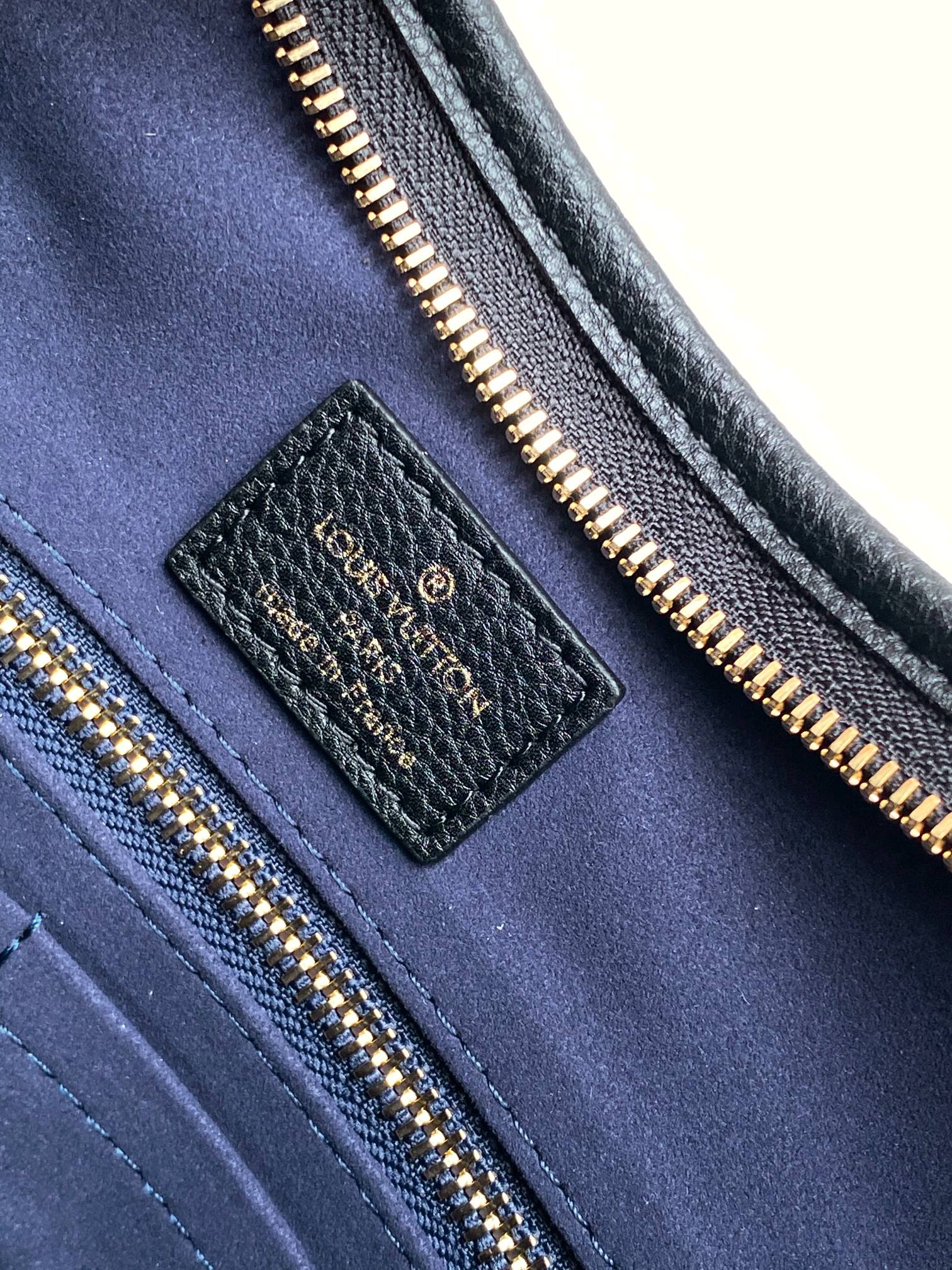 Louis Vuitton CarryAll Small Crossbody Bag in Monogram Empreinte Leather - Image 9