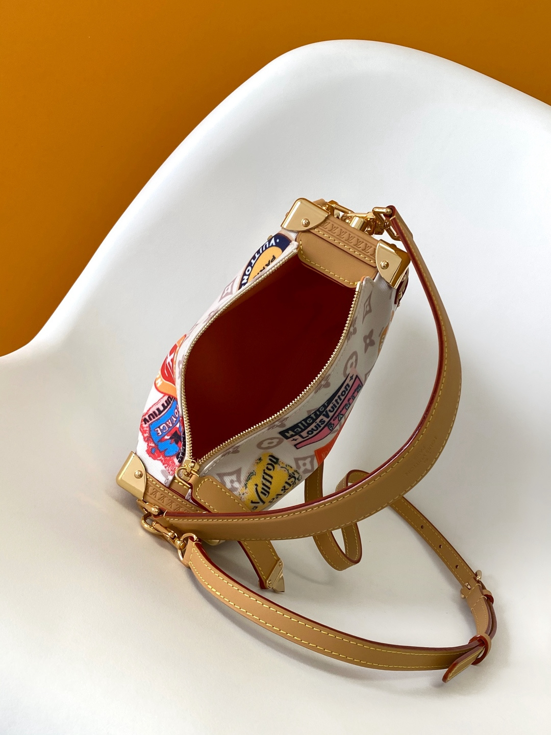 Louis Vuitton Side Trunk Medium Handbag - Image 9