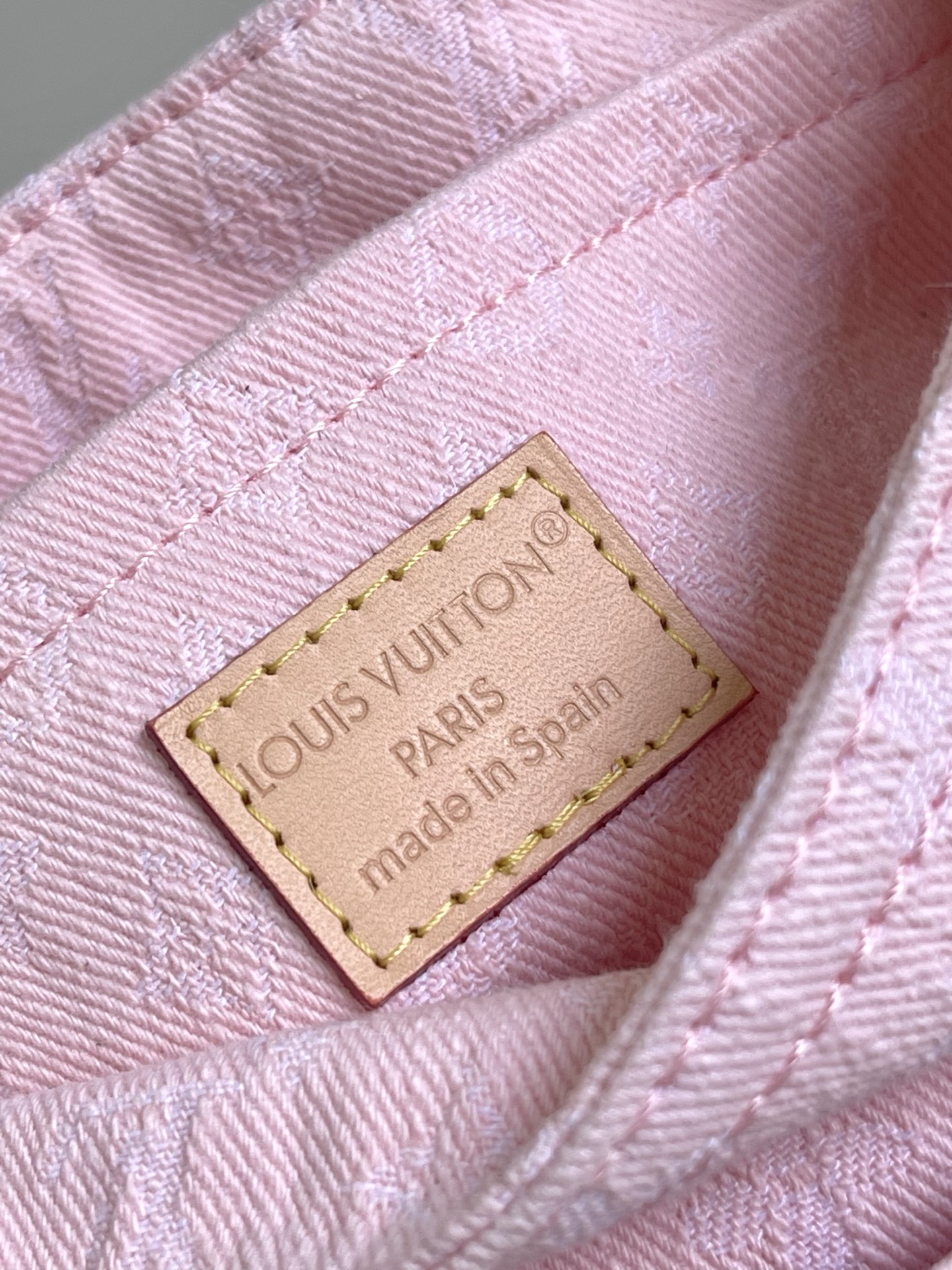 Louis Vuitton Sunset Monogram Denim Shoulder Bag - Image 9