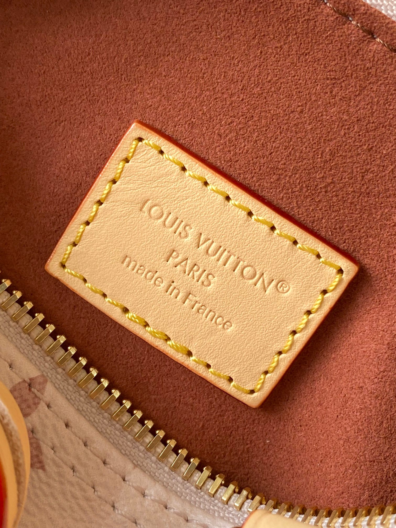 Louis Vuitton Nano Speedy Leather Crossbody Bag - Image 9