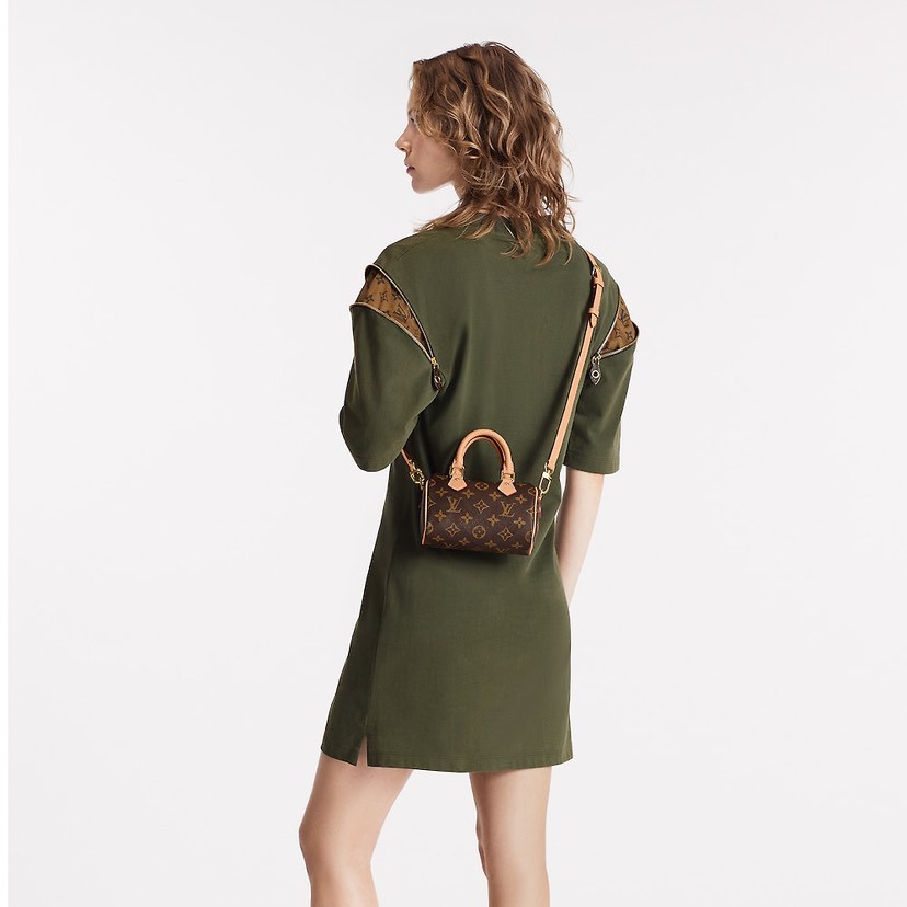 Louis Vuitton Nano Speedy Monogram Handbag - Image 9