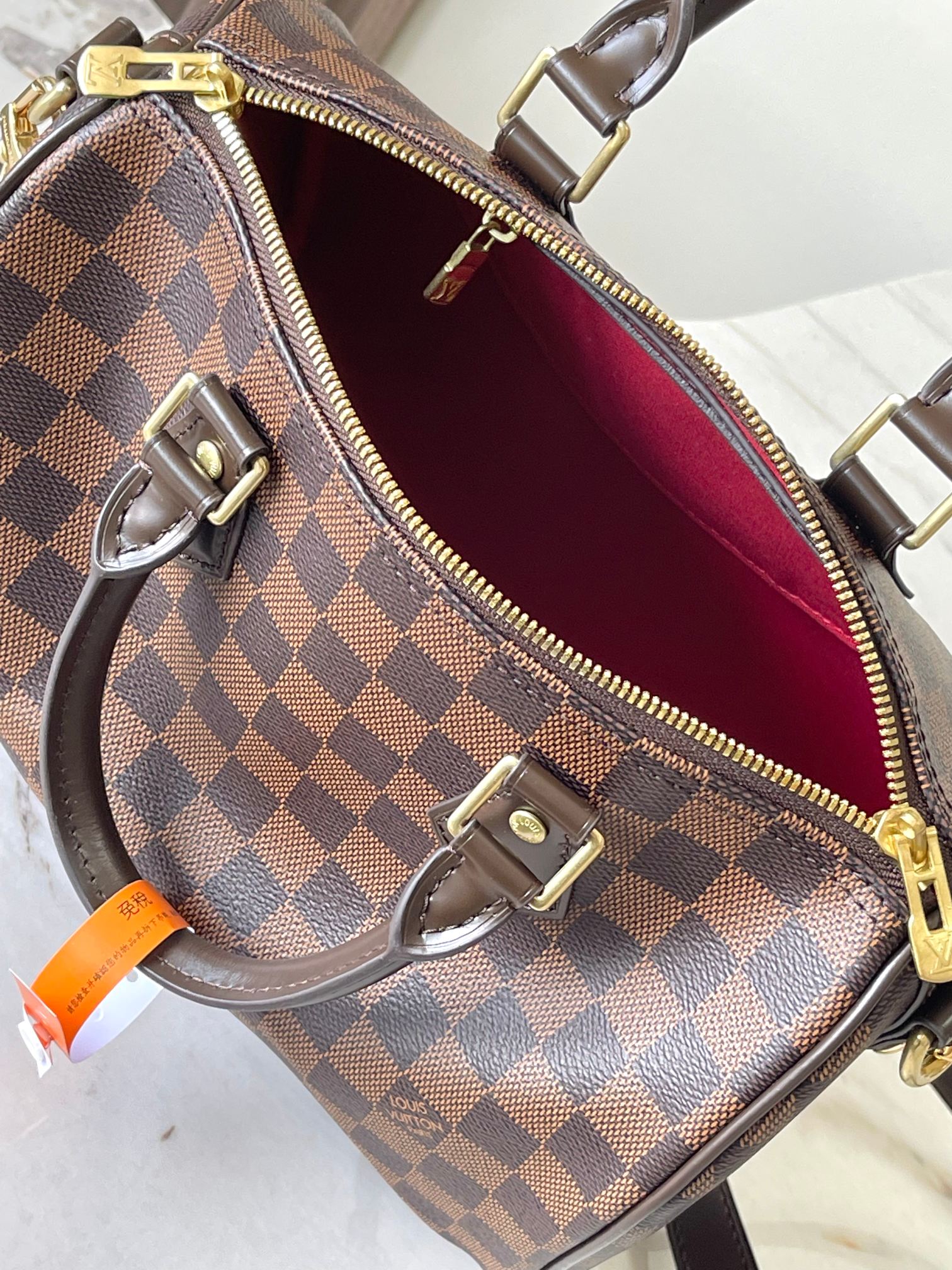 Louis Vuitton Speedy 25 Monogram Canvas Handbag - Image 9