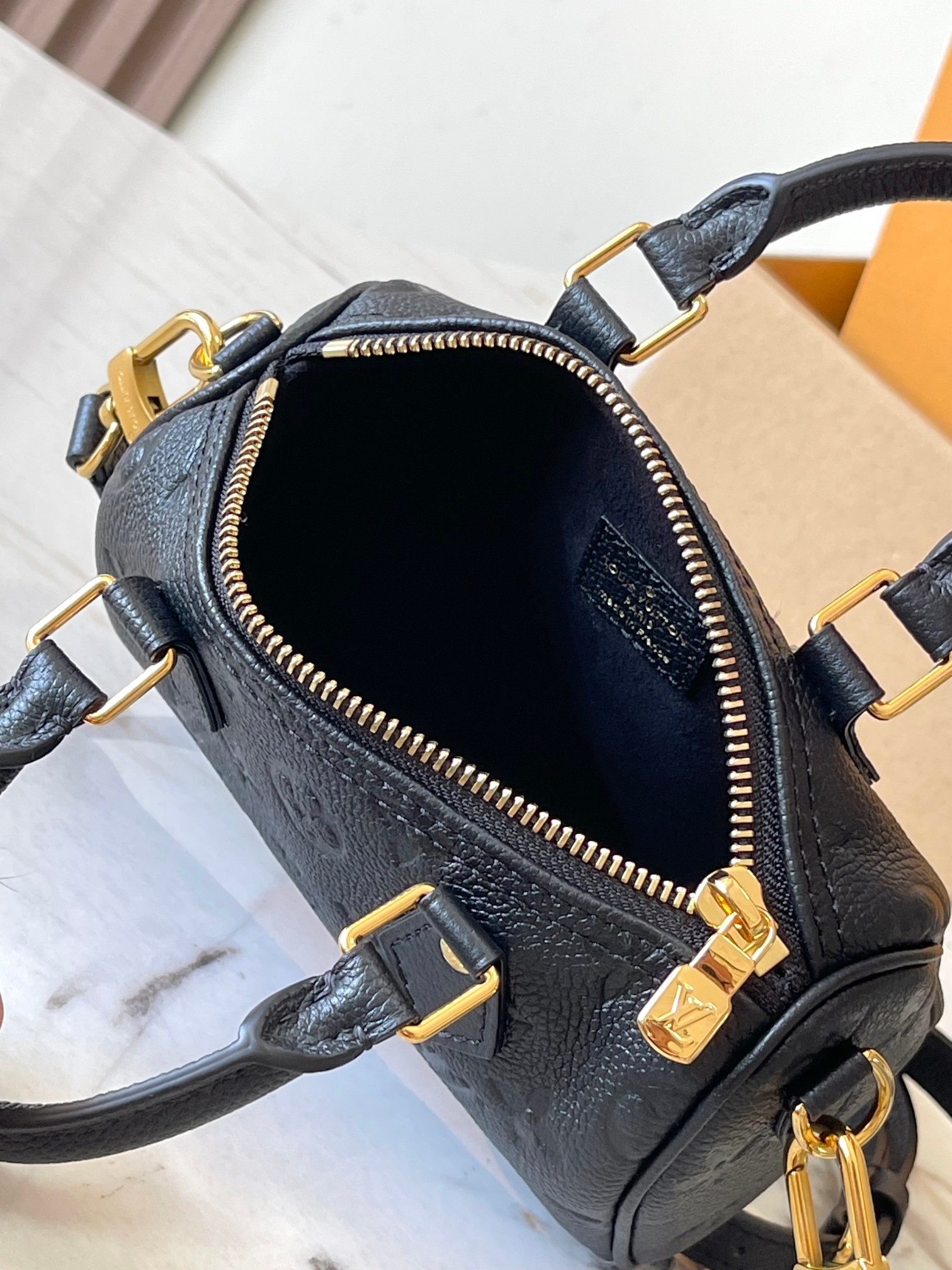 Louis Vuitton Nano Speedy Handbag - Image 9