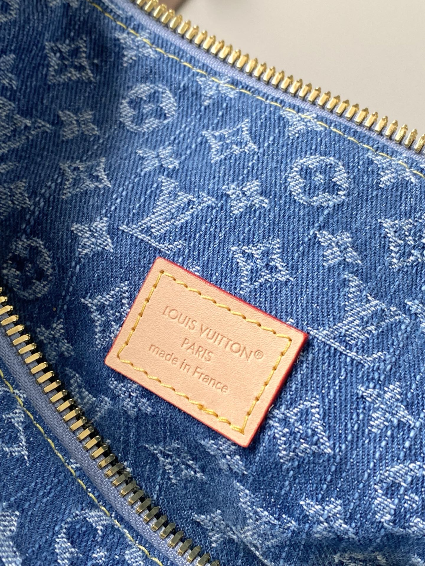 Coussin Hobo MM Monogram Denim Shoulder Bag - Image 9