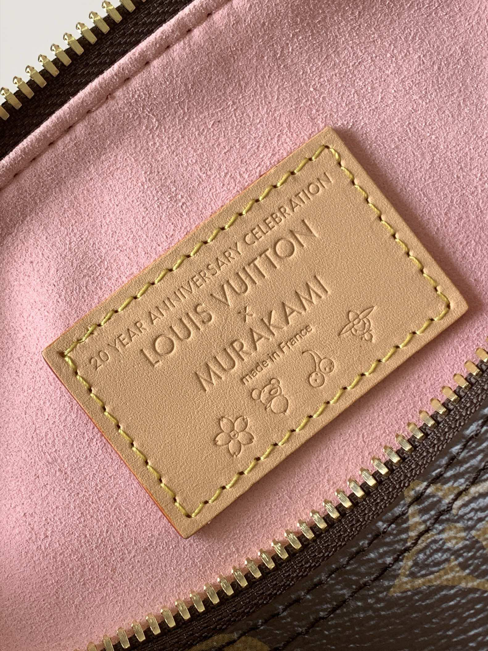 Louis Vuitton Speedy Bandoulière 25 Cherry Blossom Monogram Handbag - Image 9
