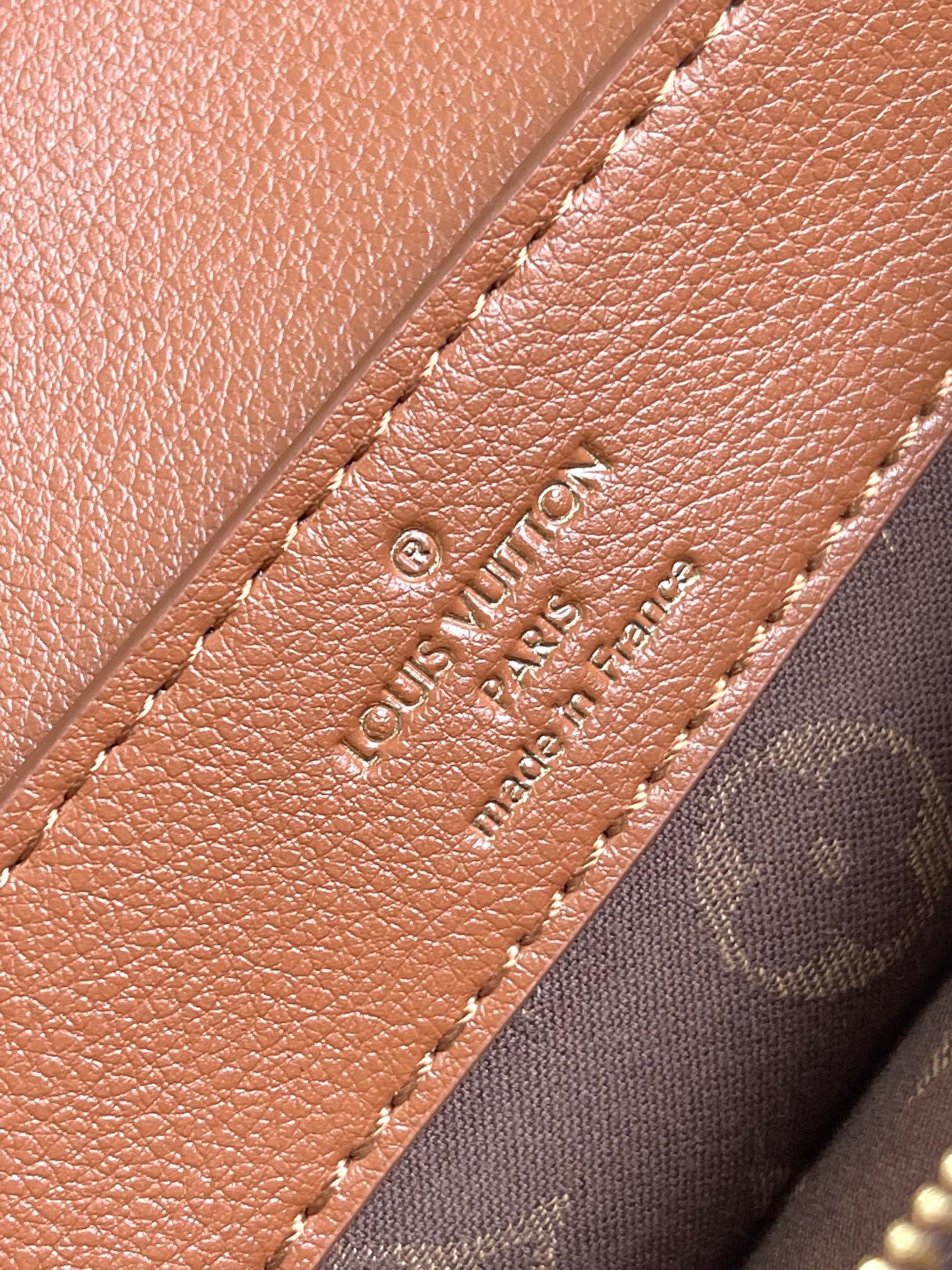 Louis Vuitton Dauphine Soft Medium Leather Crossbody Bag M25209 - Black - Image 9