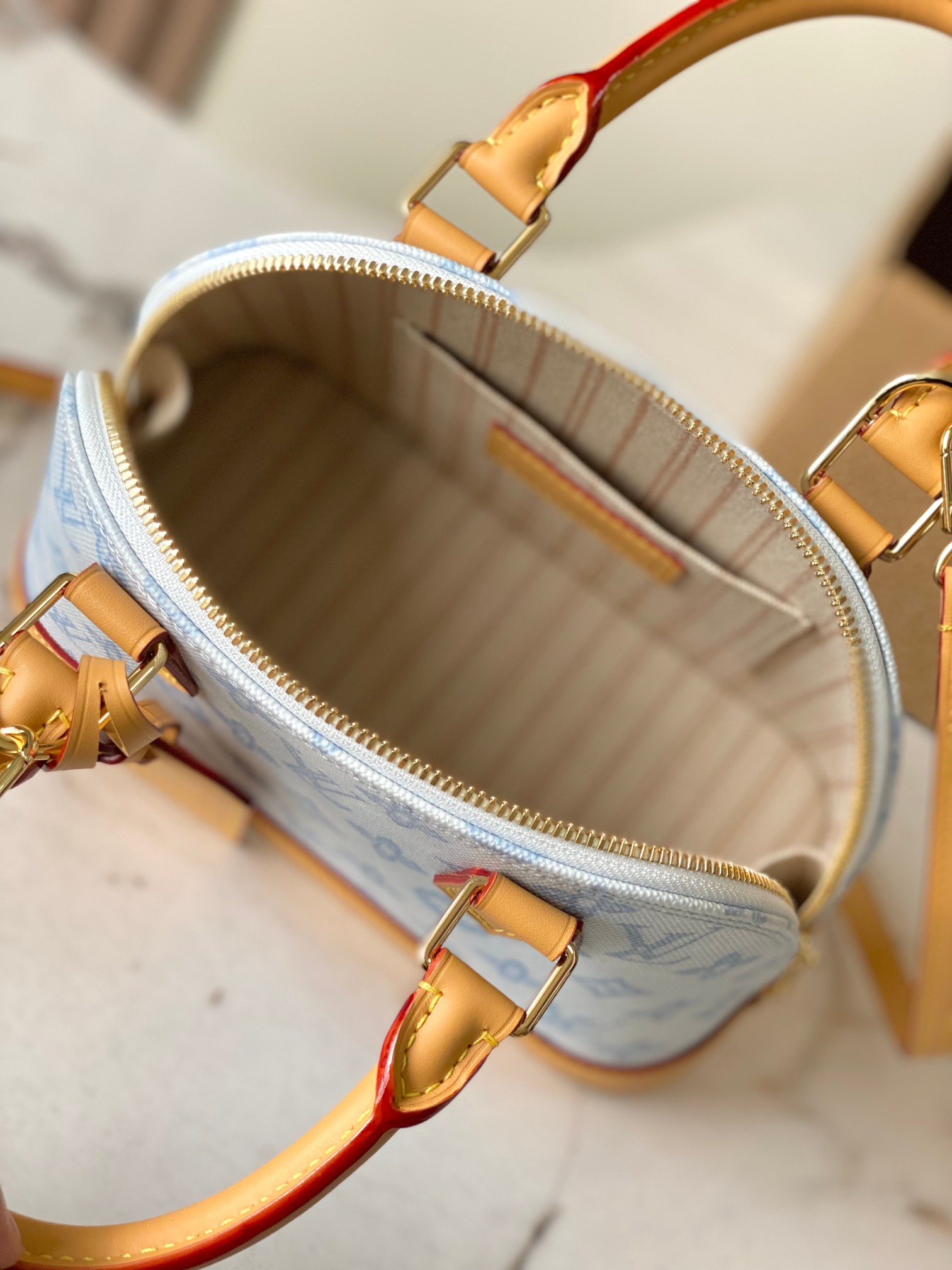 Louis Vuitton Alma BB Handbag - Image 9