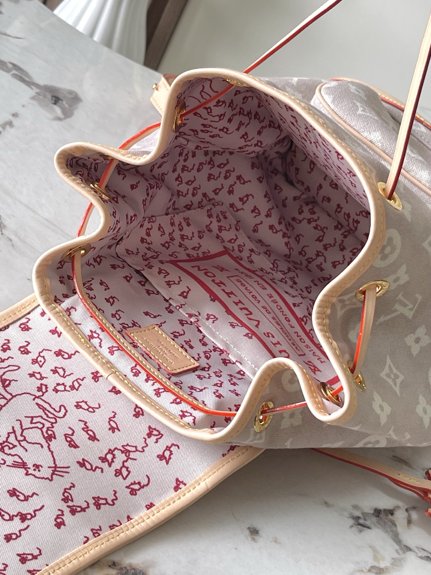 Louis Vuitton Meowgram Montsouris SJ Small Backpack - Image 9