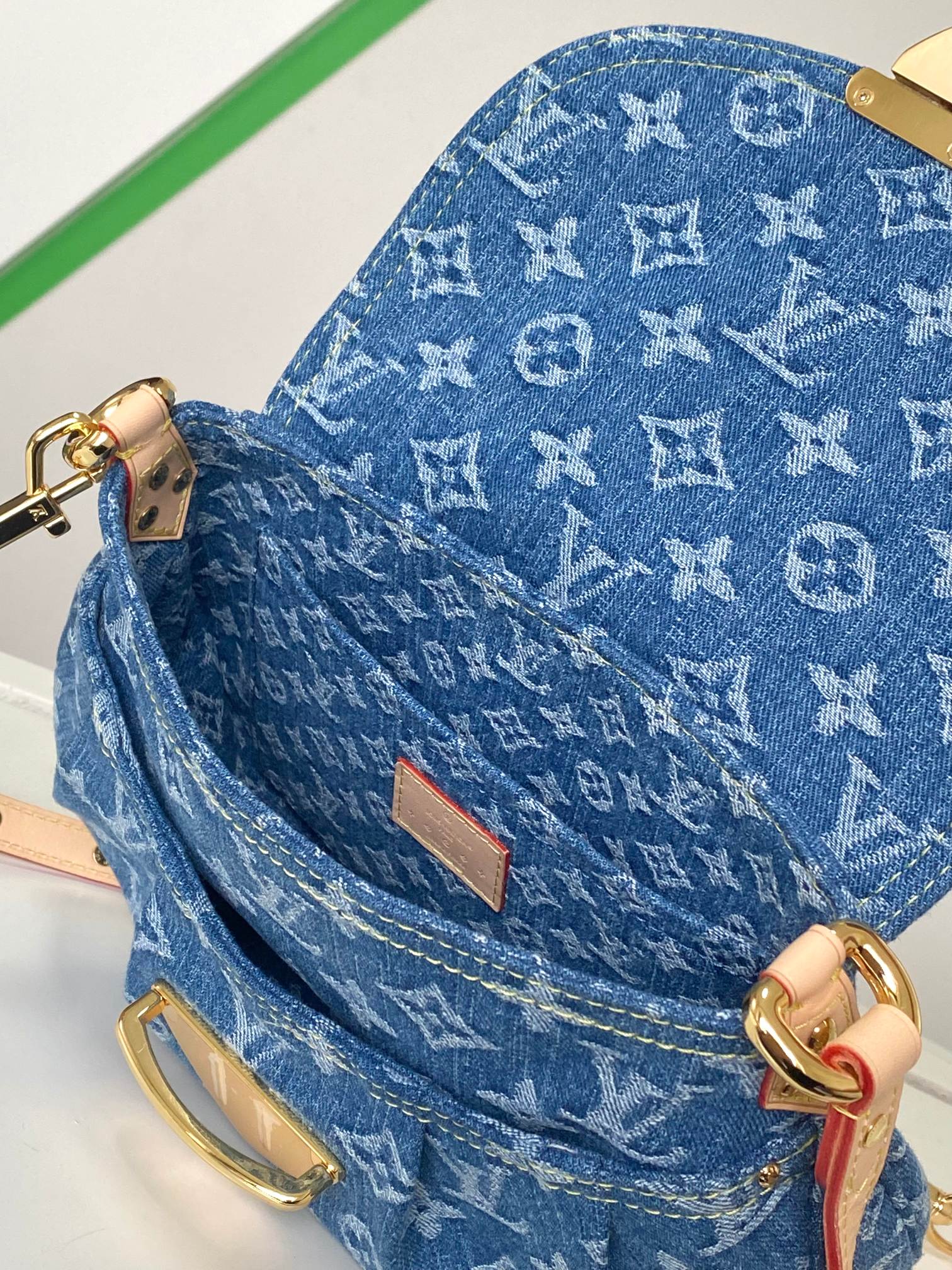 Sunset Monogram Denim Crossbody Bag M46829 - Image 9