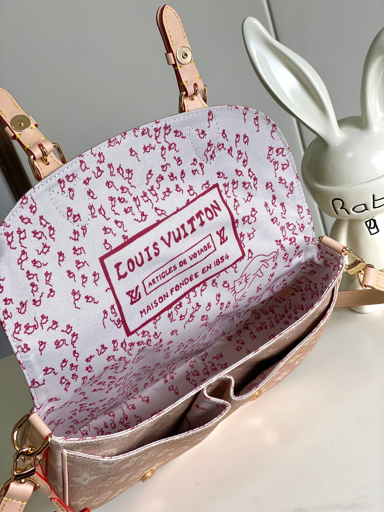 Louis Vuitton Meowgram Canvas Shoulder Bag - Image 9