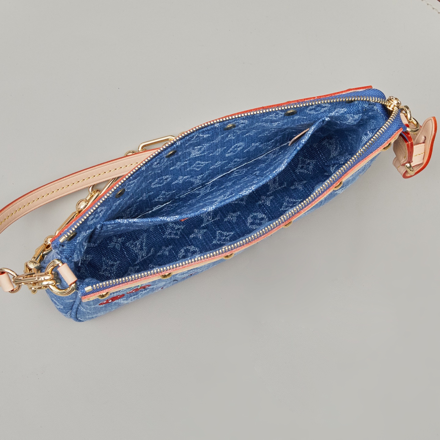 Louis Vuitton x Murakami Pochette Accessoires Cherry Shoulder Bag M13994 - Image 9
