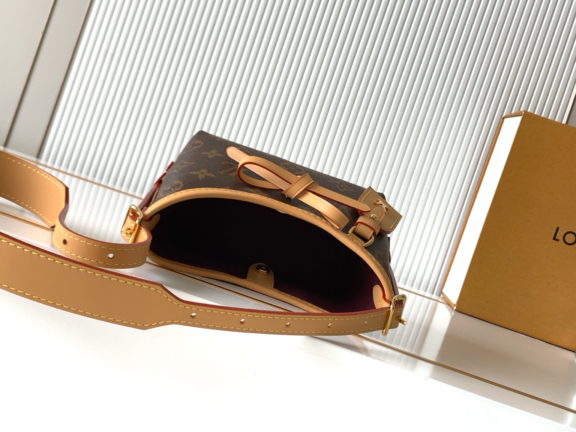 Louis Vuitton Nano CarryAll Monogram Canvas Handbag - Image 9