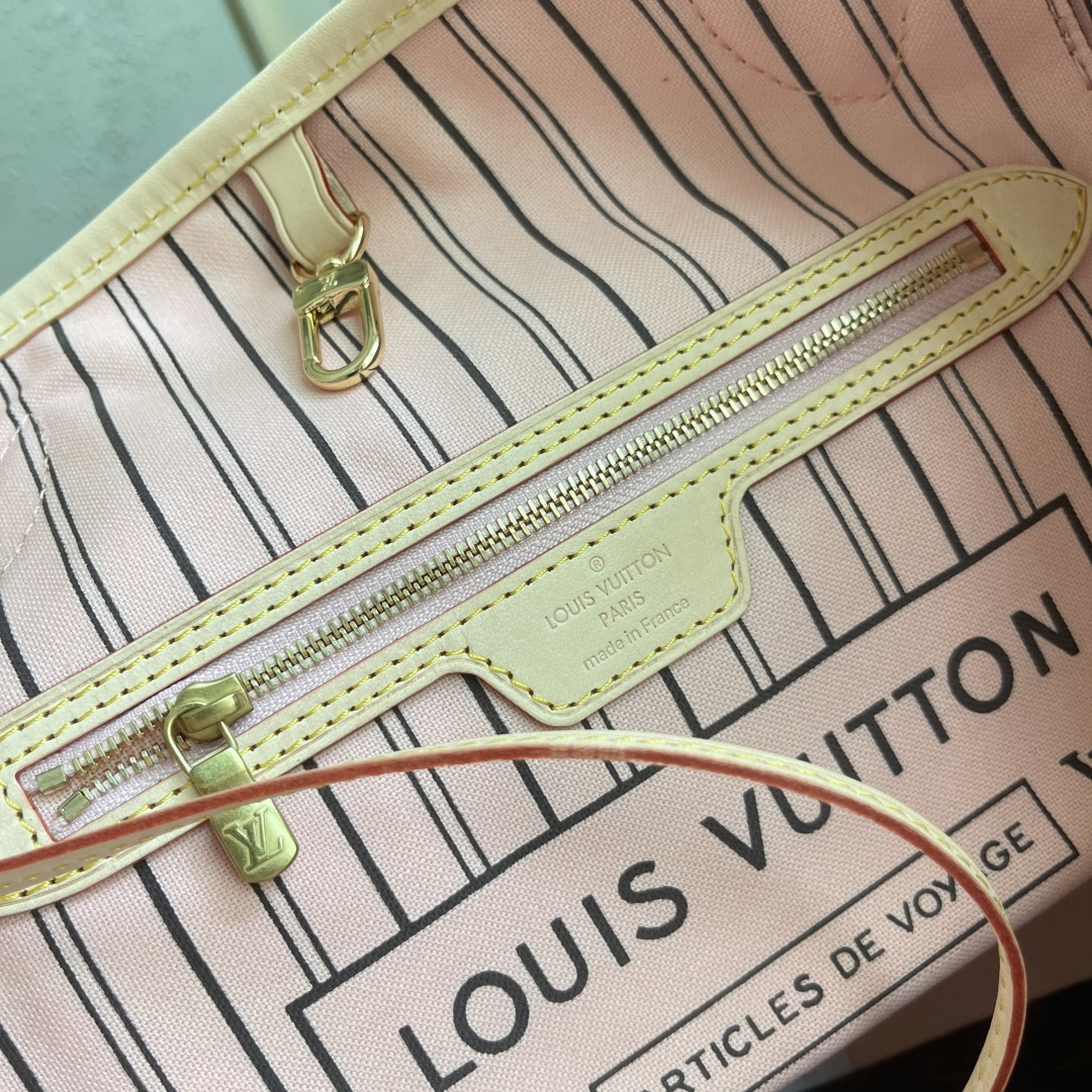 Neverfull PM Tote Bag in Damier Ebene Canvas - Image 9