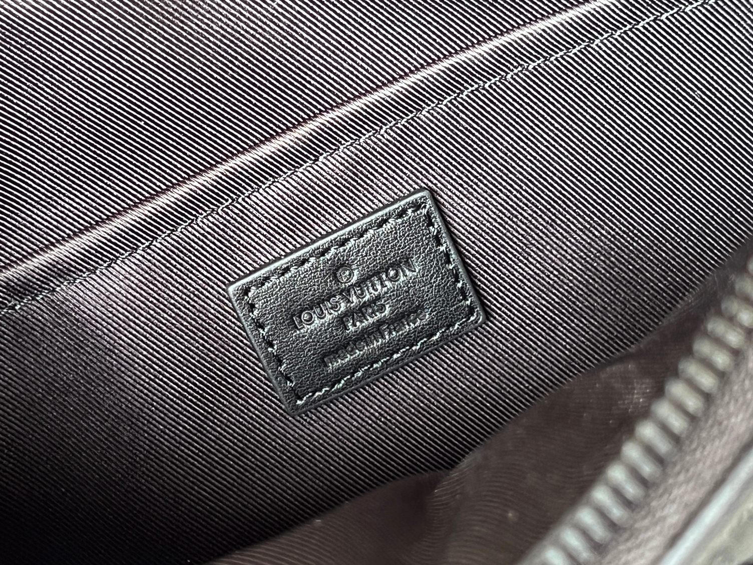 Louis Vuitton S Lock Postal Crossbody Bag in Black Taurillon Leather - Image 9