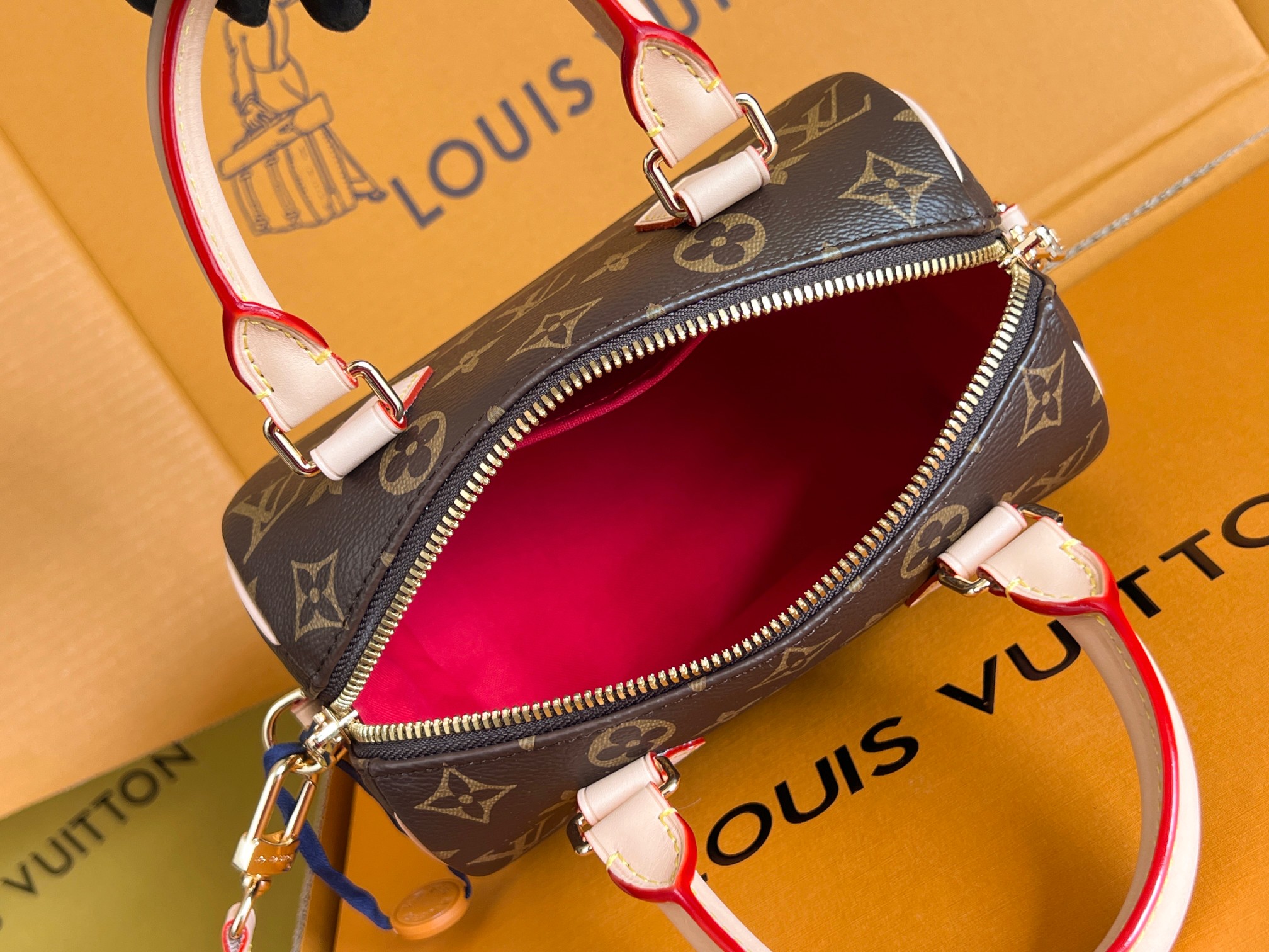 Louis Vuitton Speedy Bandoulière 20 Monogram Crossbody Bag M46222 - Image 9