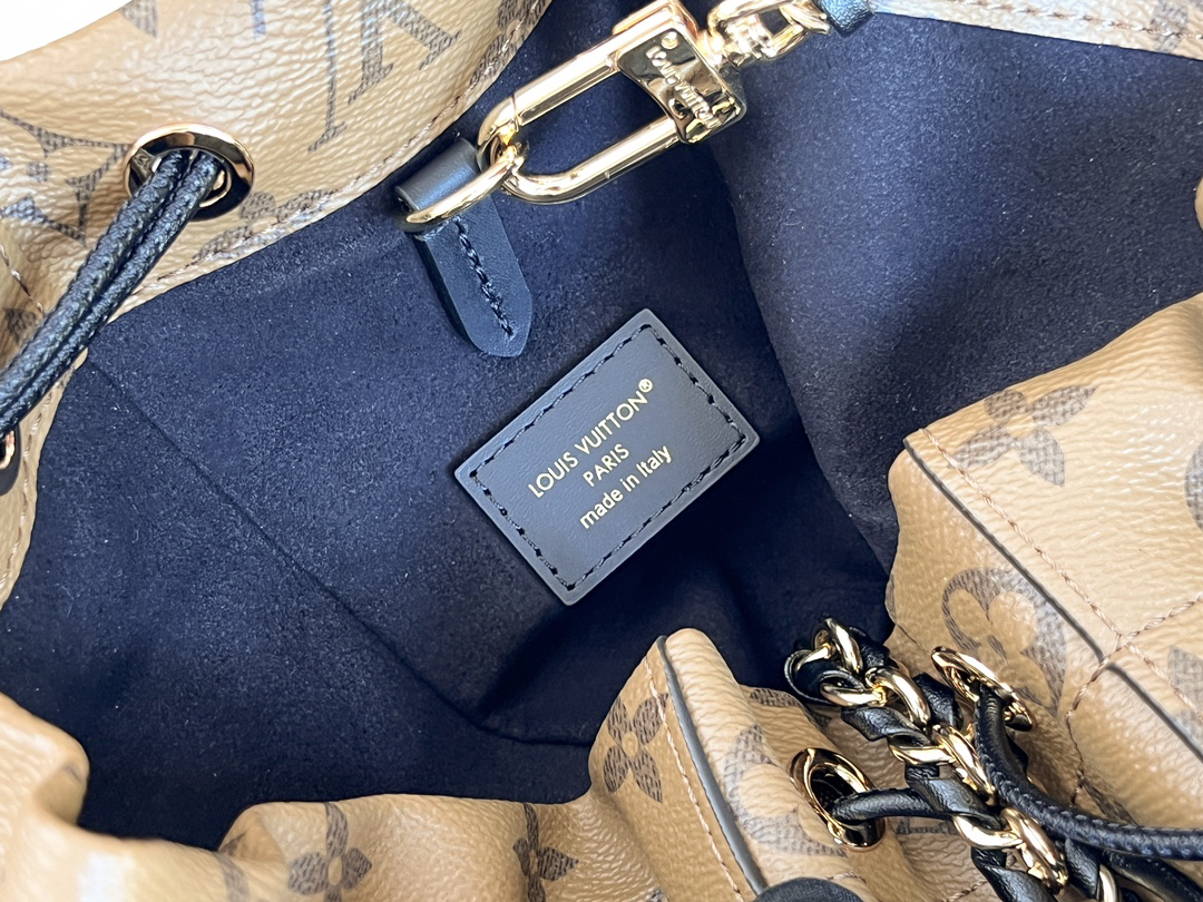 Louis Vuitton Noé Monogram Reverse Bucket Shoulder Bag M13324 - Image 9
