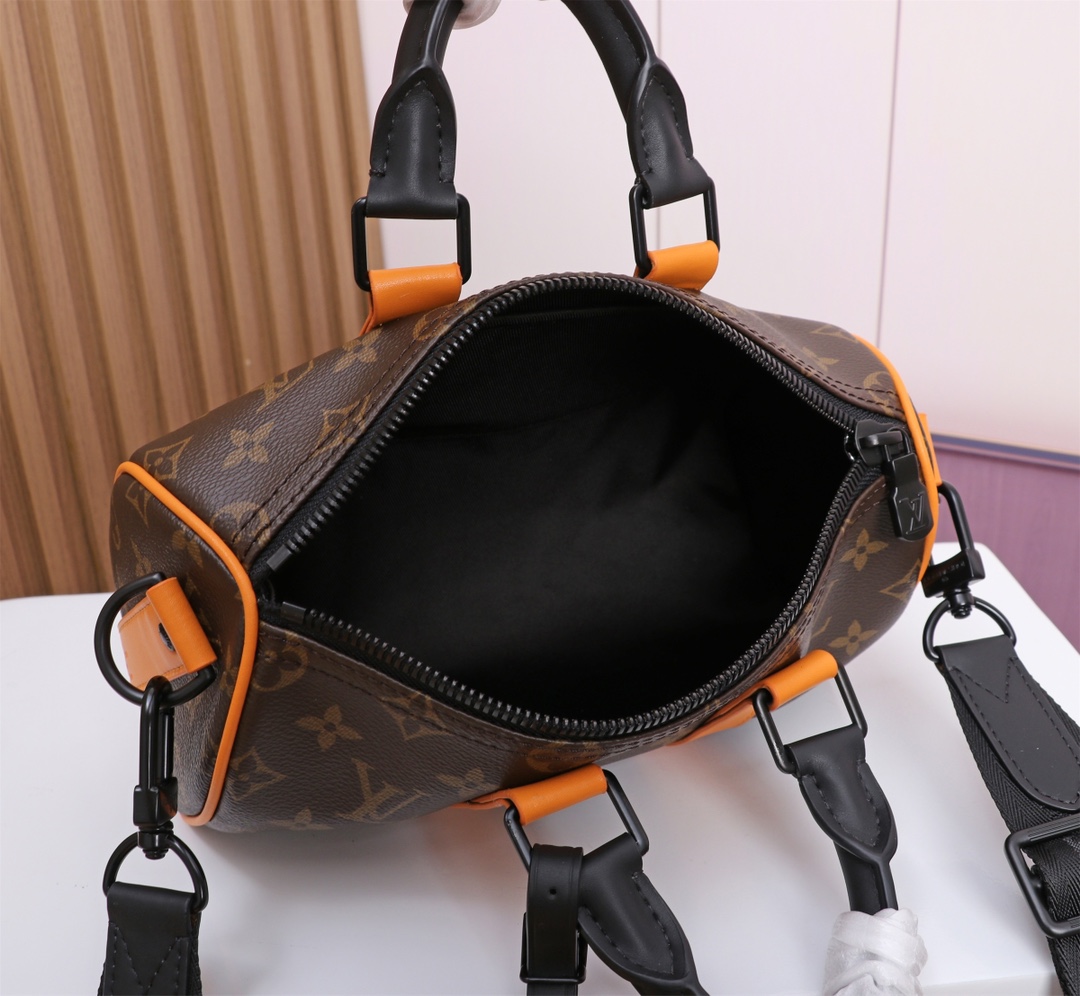 Louis Vuitton Keepall M46687 Monogram Taurillon Leather Travel Bag - Image 9