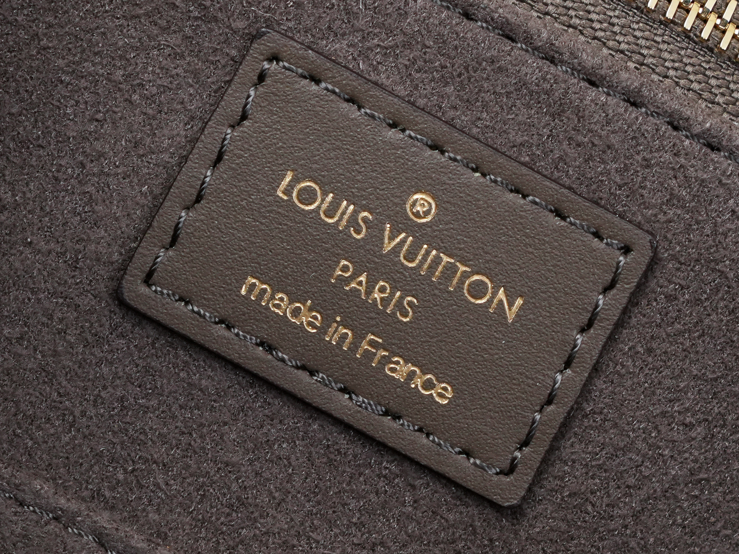 Louis Vuitton Onthego MM Tote Bag in Brown Monogram Empreinte Leather - Image 9