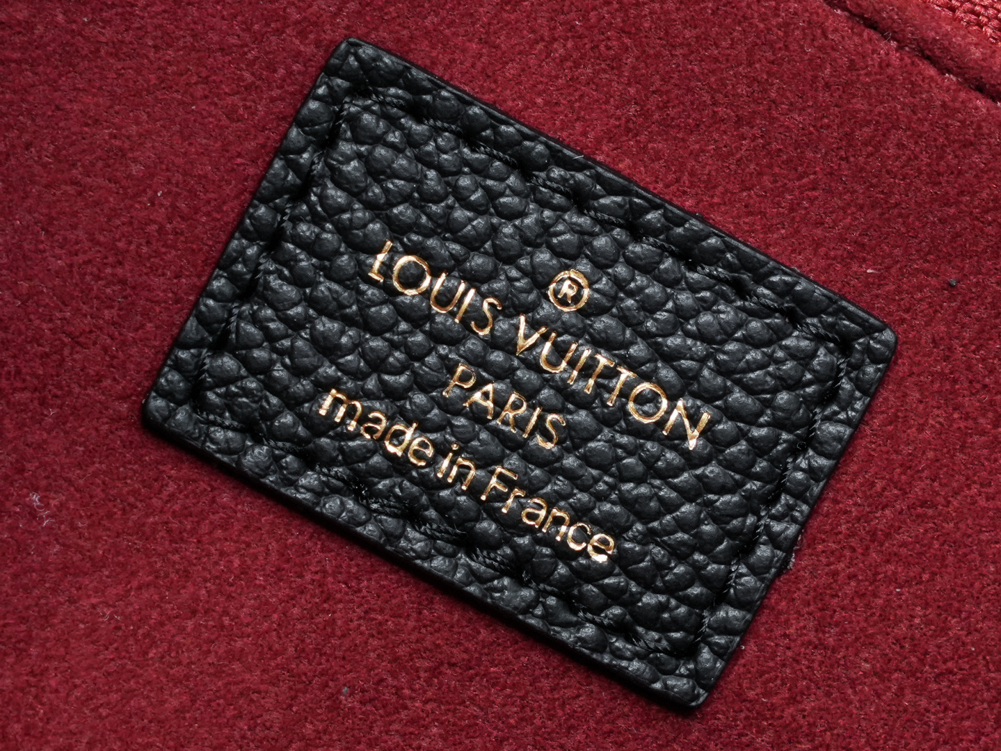 Louis Vuitton OnTheGo Small Tote Bag in Monogram Empreinte Leather - Image 9