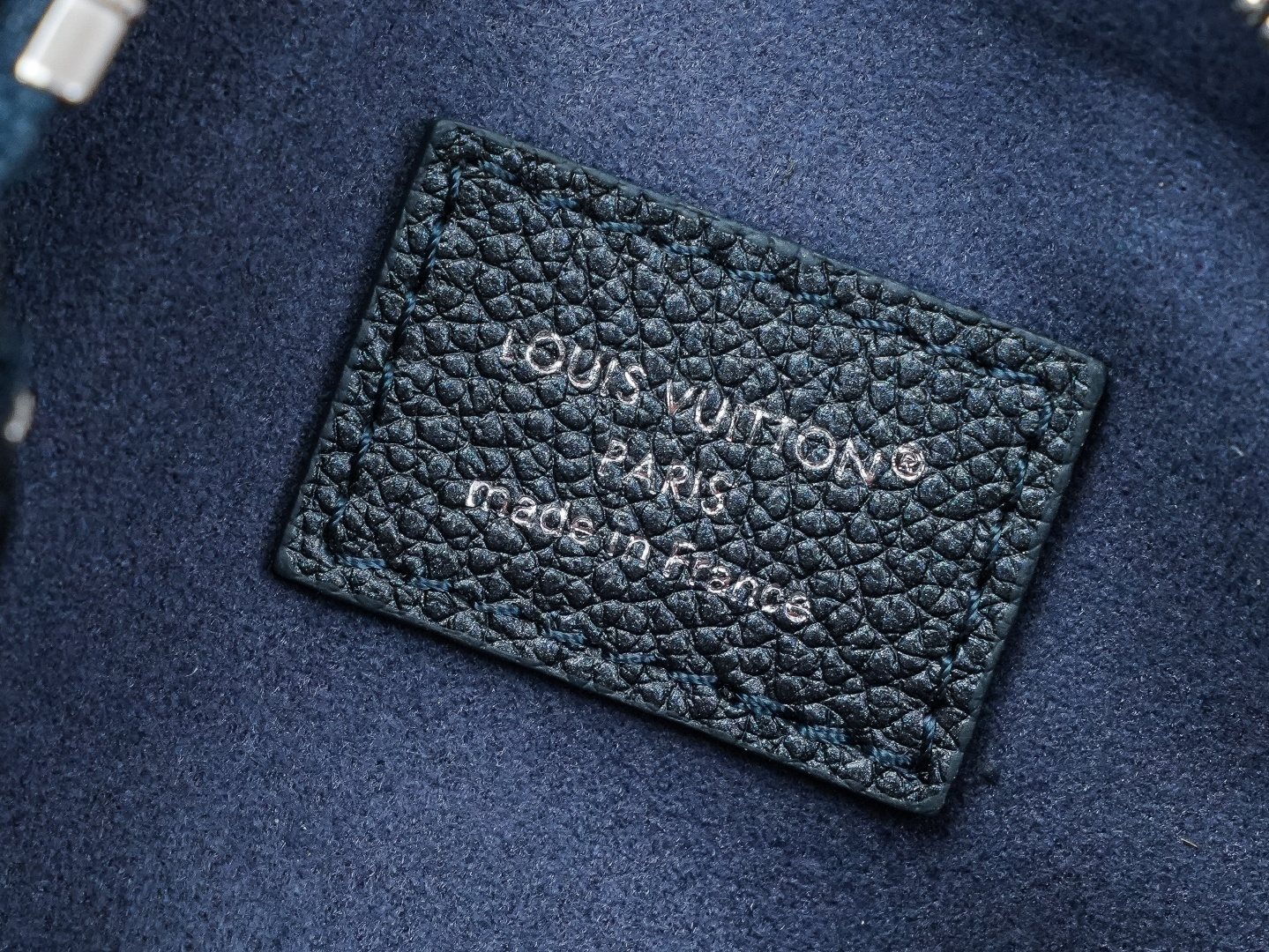 Louis Vuitton Nano Speedy Handbag in Sapphire Blue Monogram - Image 9